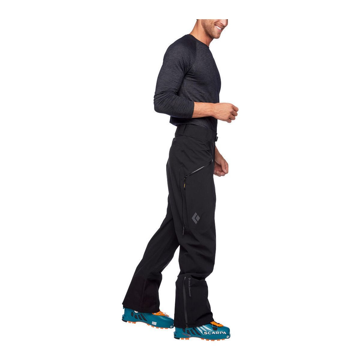 Black Diamond Skihose M Recon Stretch Ski Pants Hochwertige, wasserdichte und atmungsaktive Skihose für Herren mit