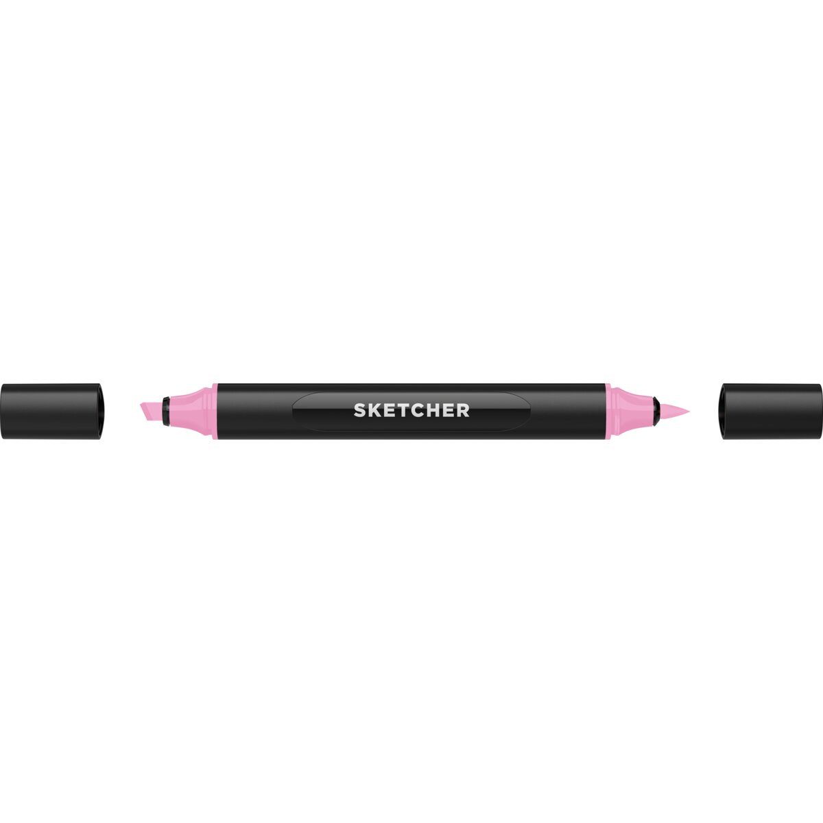 Thumbnail - MOLOTOW Filzstift Twinmarker Sketcher brush+chisel P 155 bubblegum