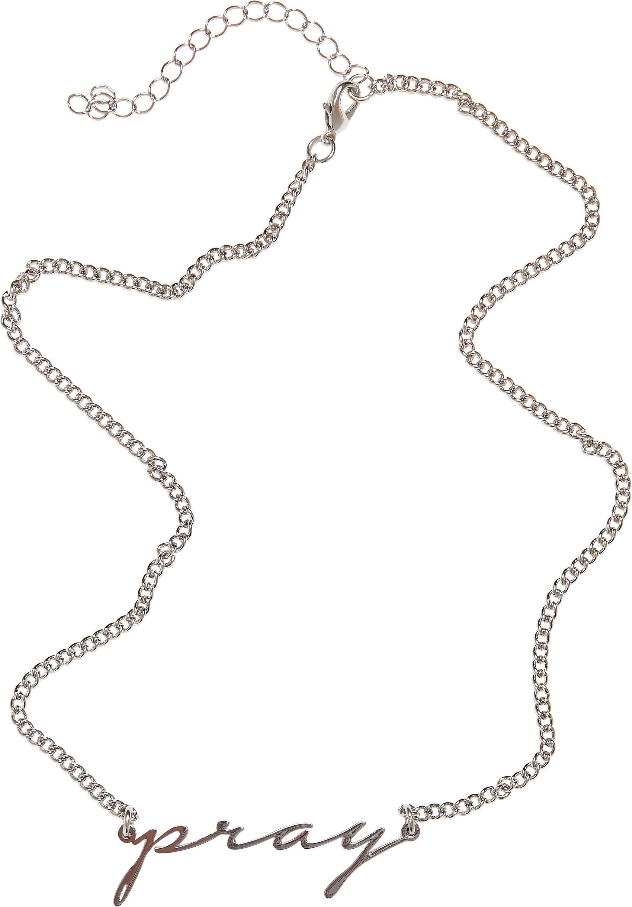 Mister Tee MisterTee Edelstahlkette Accessories Pray Necklace silver | Armbänder