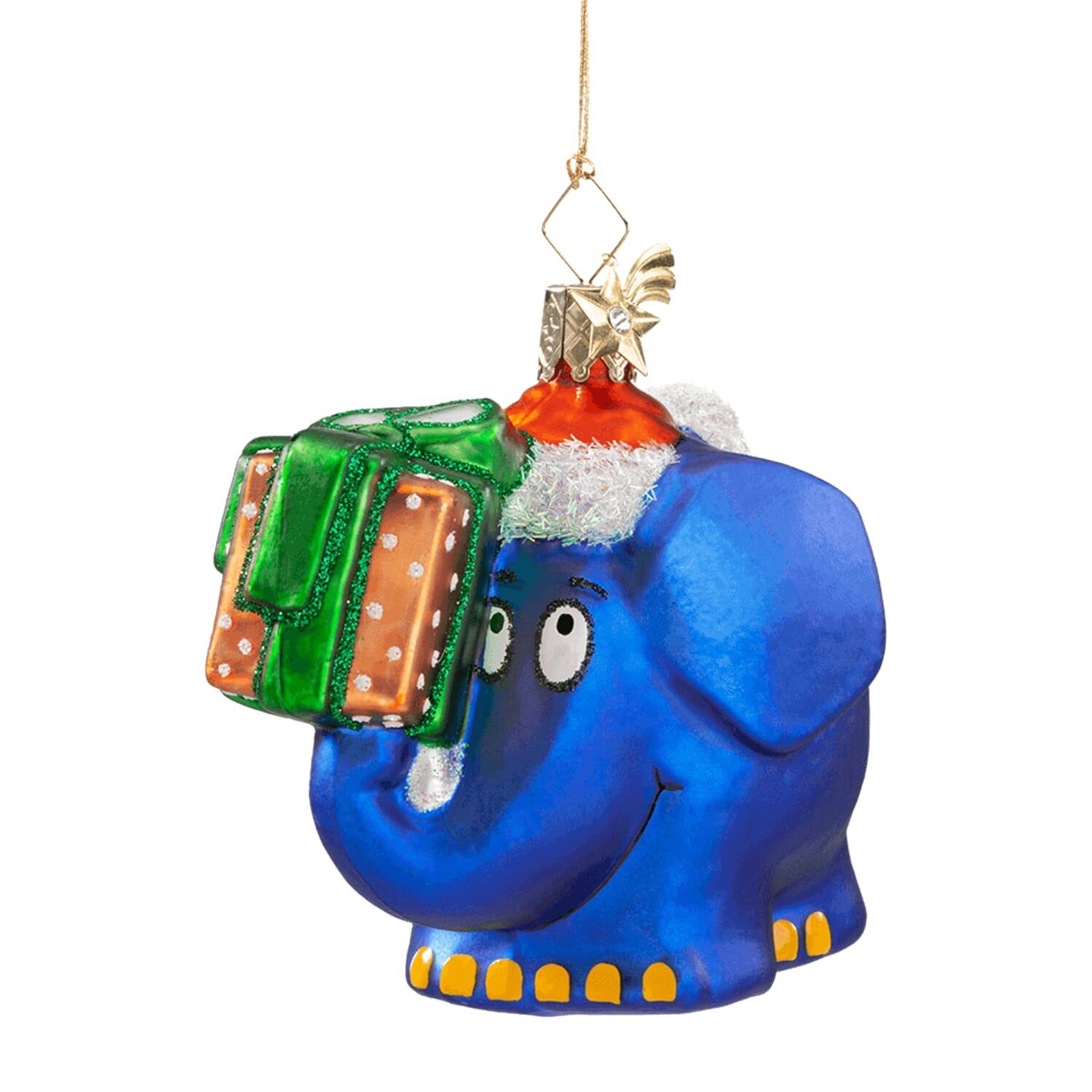 Käthe Wohlfahrt Christbaumschmuck Der Elefant als Weihnachtsmann