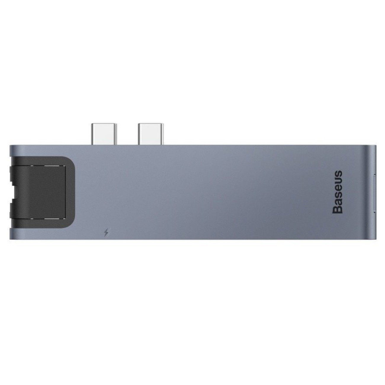 Baseus 7 in 1 HUB-Adapter für MacBook Pro 2016/2017/2018 doppelt USB-C Grau USB-Adapter