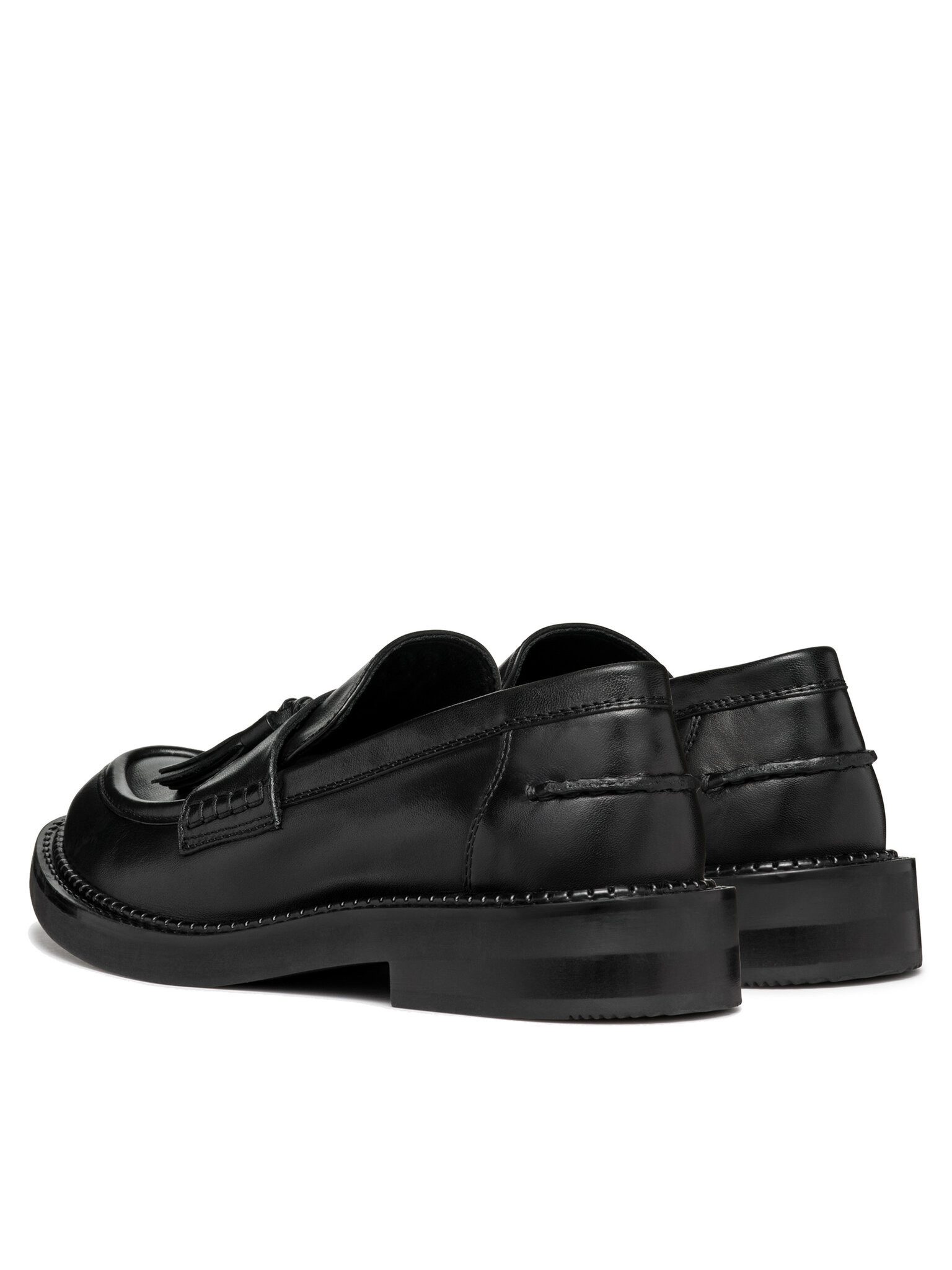 Geox Geox Damen Lords GEOX-D SERILDA D46WYH 00043 C9999 Schwarz Kuschel-Ballerinas