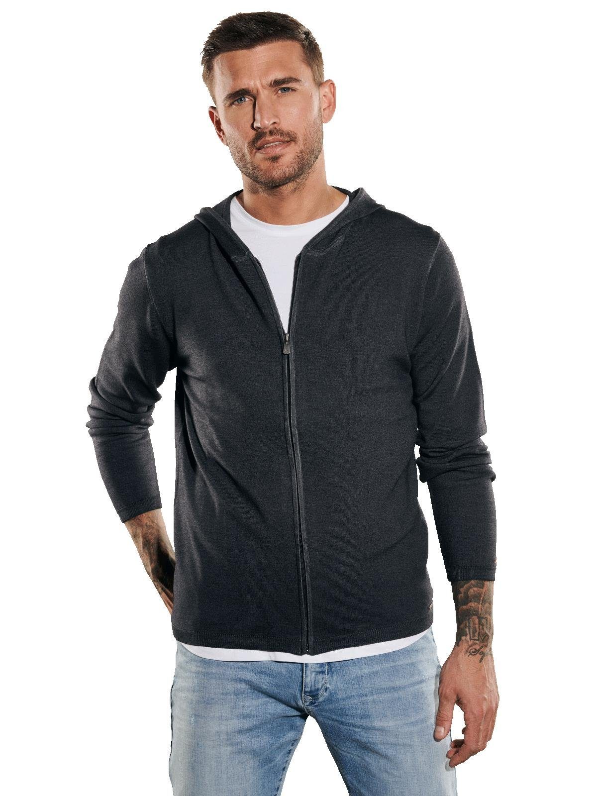 emilio adani Cardigan Cardigan mit Kapuze