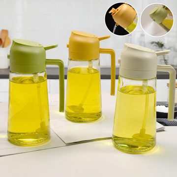 Lubgitsr Ölspender 2 in 1 Ölsprüher für speiseöl, 500 ml Öl Sprühflasche, (1-tlg)