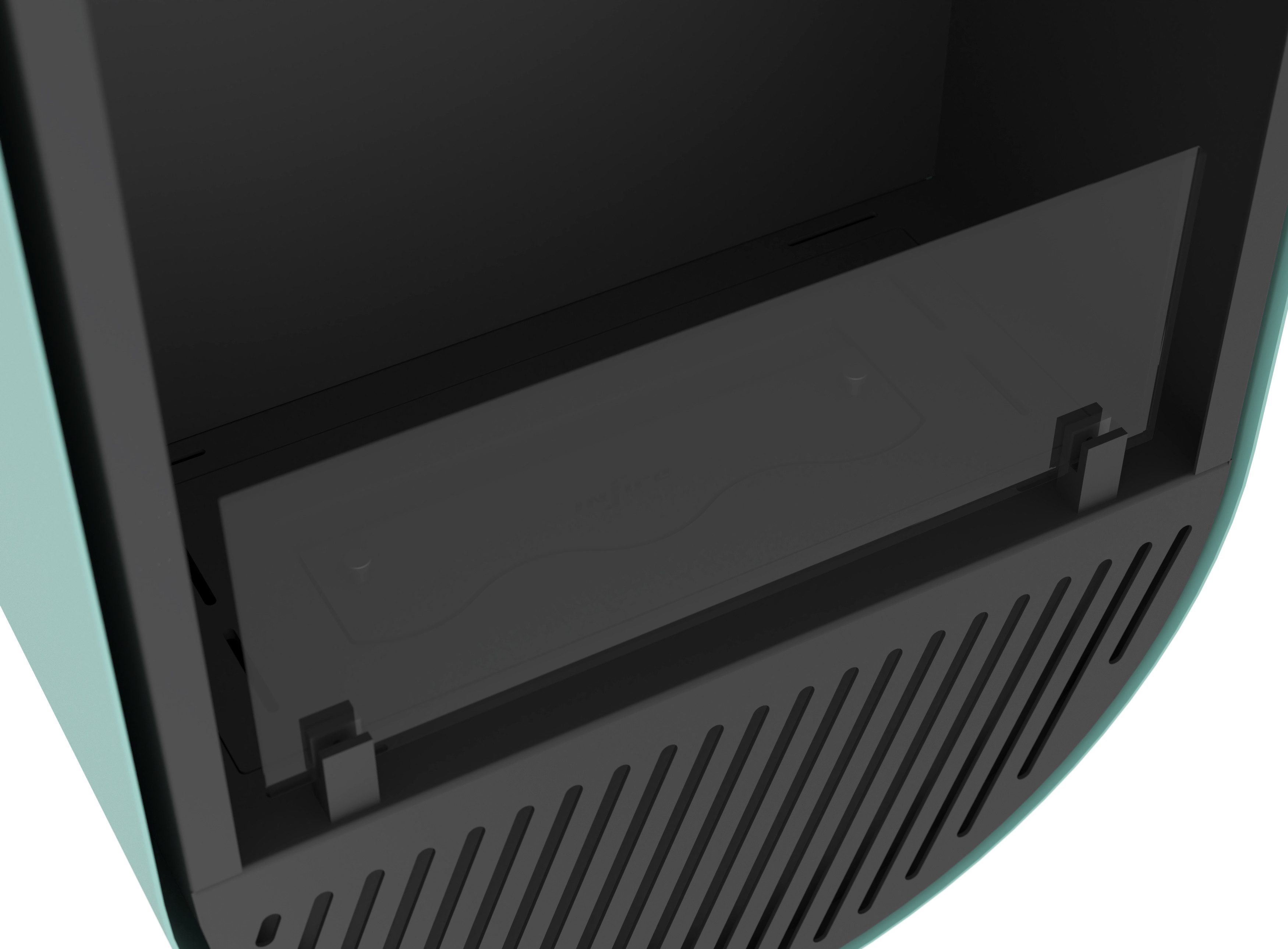 Infire Echtfeuer-Dekokamin Incyrcle Slim Vertical Ethanolkamin, TÜV zertifiziert, bis 2 KW Heizleistung