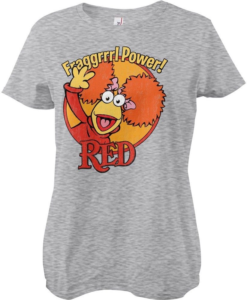 Fraggle Rock T-Shirt Red Fragggrrrl Power günstig online kaufen