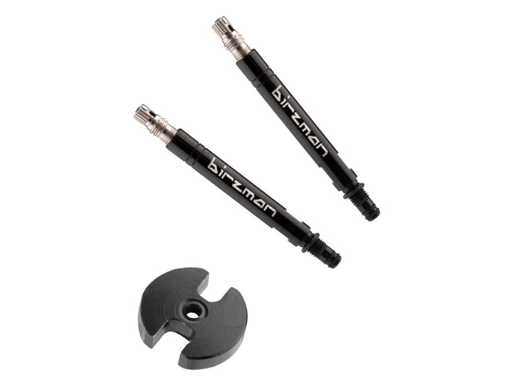 Birzman Fahrradpumpe Birzman Ventilverlängerung mit Werkzeug ll schwarz 80 mm - Adapter