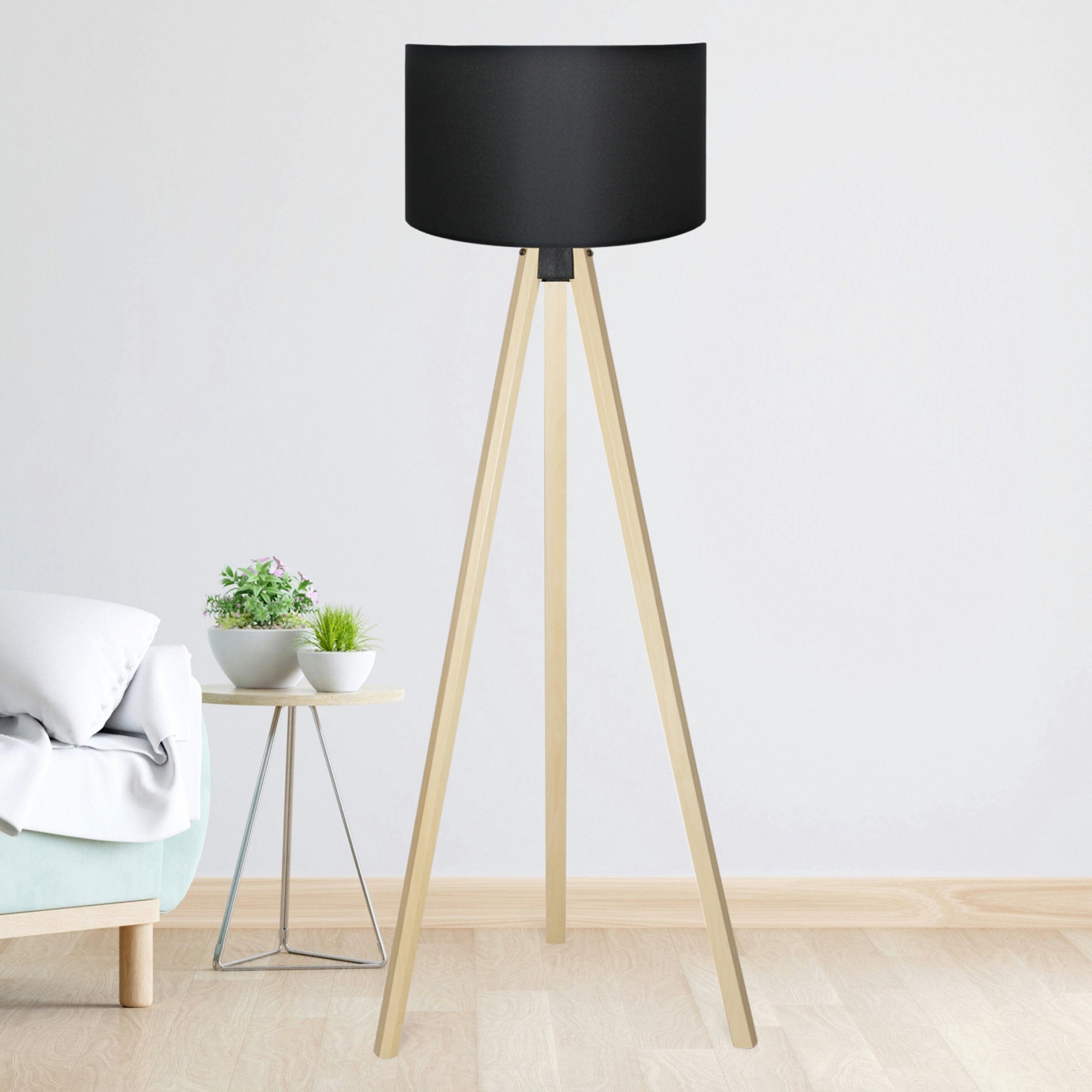lux.pro Stehlampe, ohne Leuchtmittel, »Newport« Stehleuchte günstig online kaufen