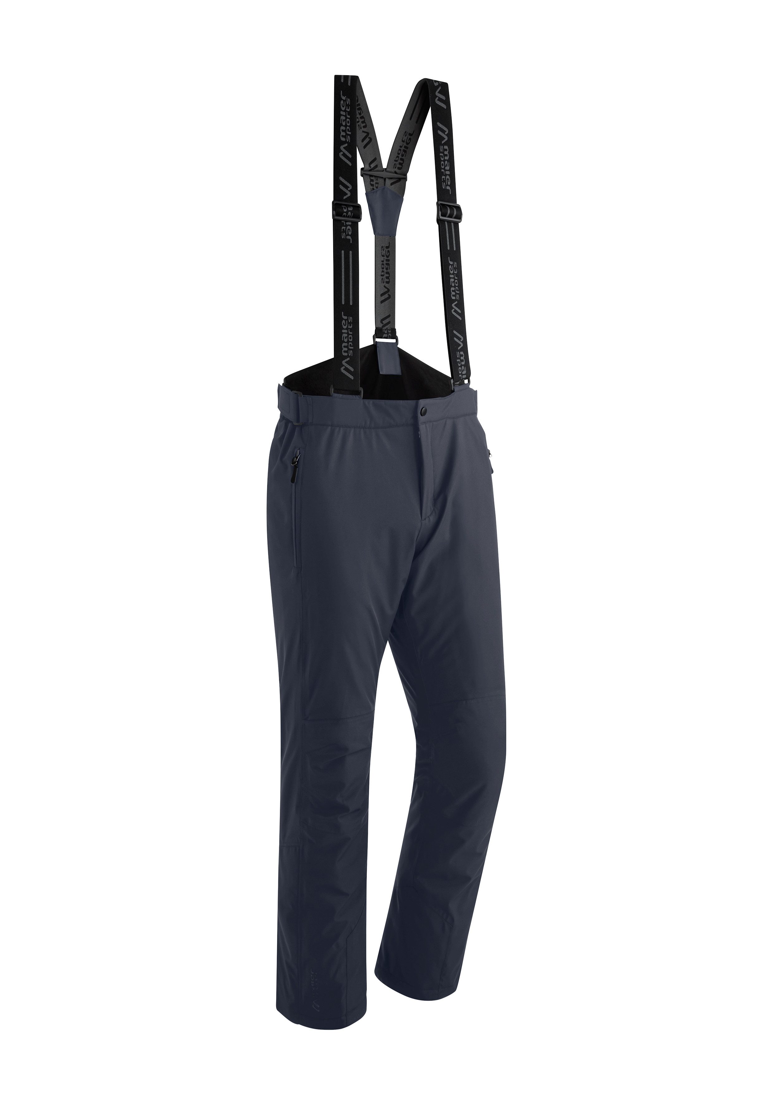 Maier Sports Skihose Joscha Slim Herren Schneehose mit Hosenträgern, wasserdicht und winddicht