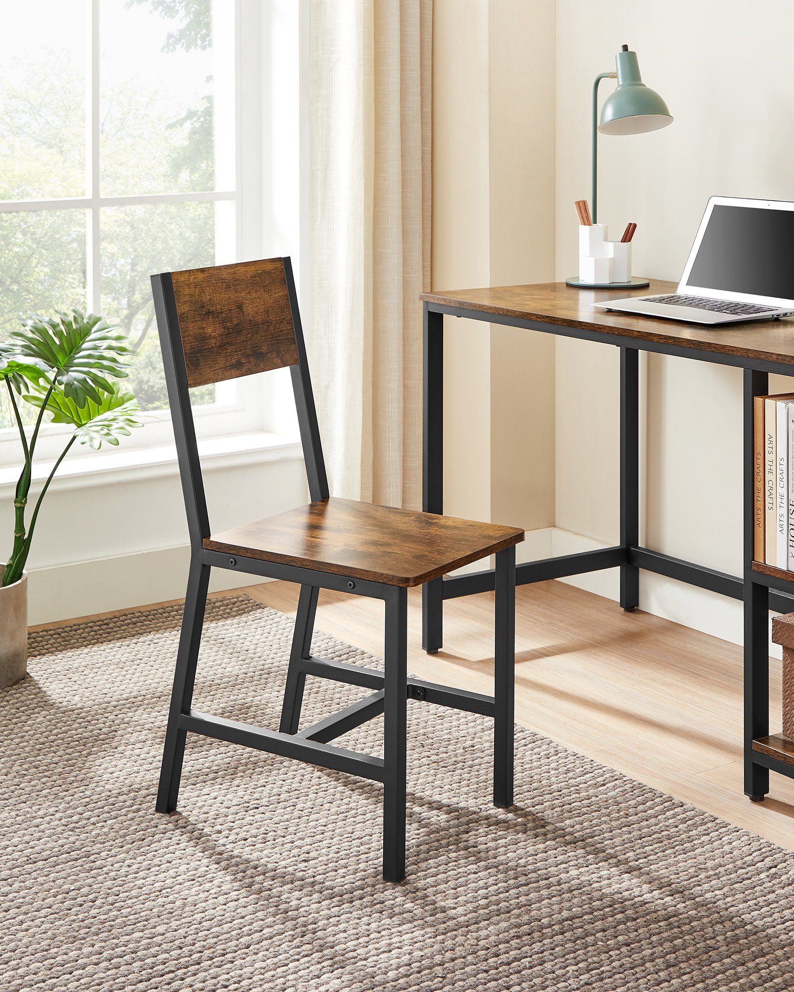 VASAGLE Esszimmerstuhl (4 St), Holzstuhl Küchenstühle für Küche günstig online kaufen