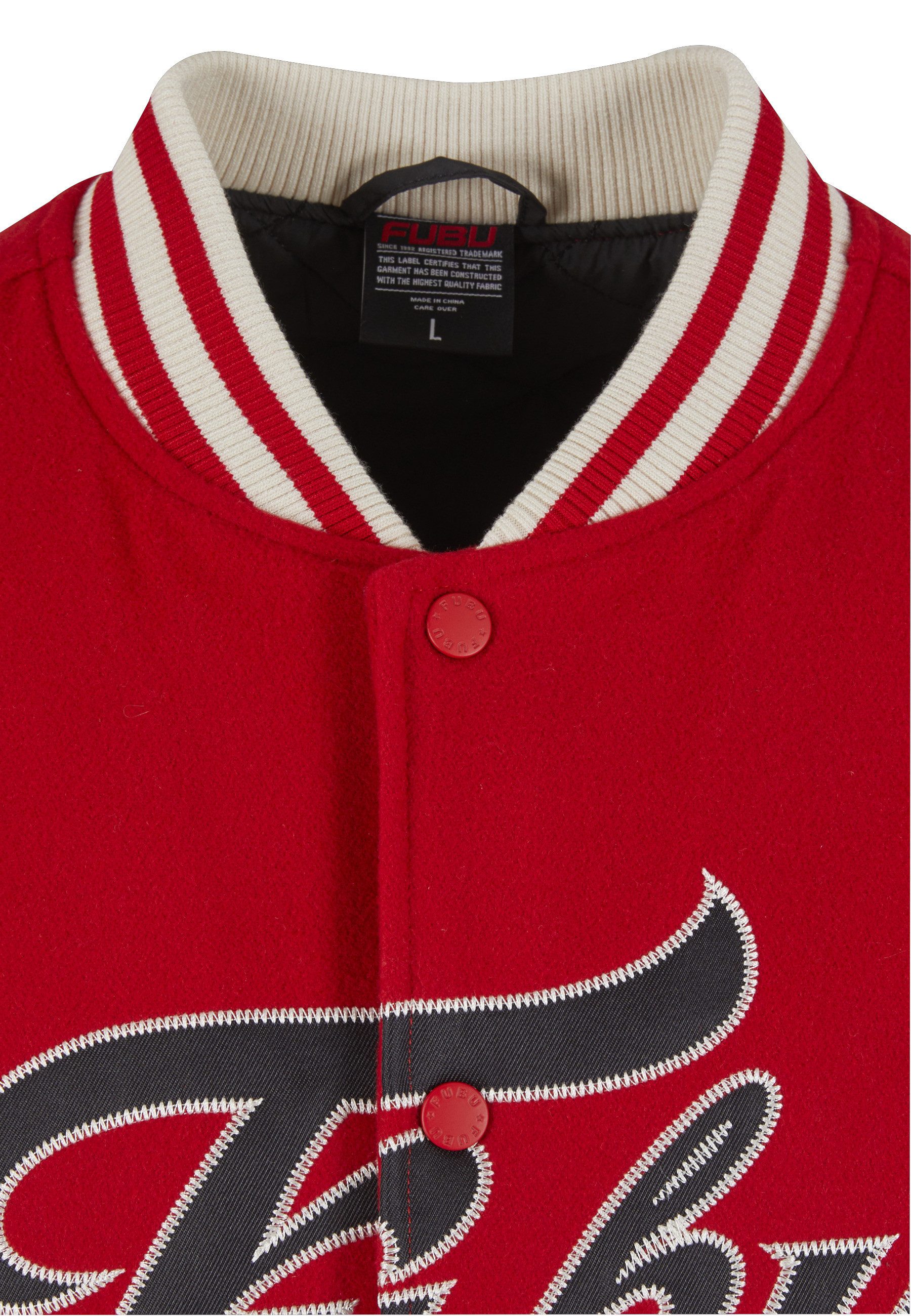 Fubu Collegejacke Fubu FM243-003-1 Fubu Varsity Block College Jacket (1-St)
