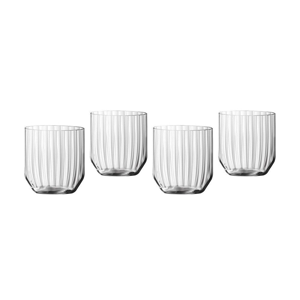 SPIEGELAU Glas Spiegelau Linear Whisky Tumbler 345 ml 4er Set, Glas