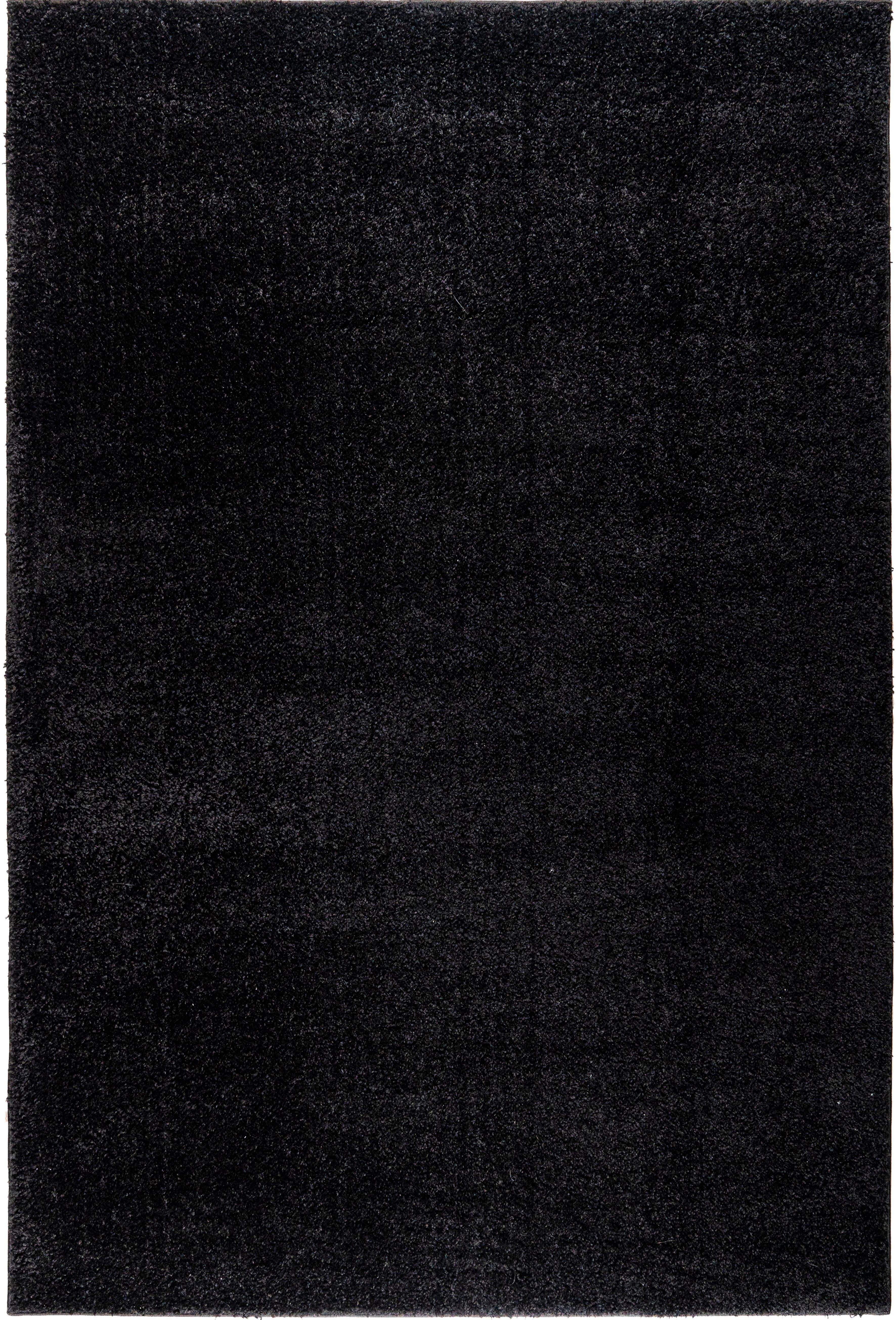 Bruno Banani Hochflor-Teppich Shaggy Soft, rechteckig, Höhe: 30 mm, gewebt, Uni Farben, besonders weich und kuschelig, Kundenliebling