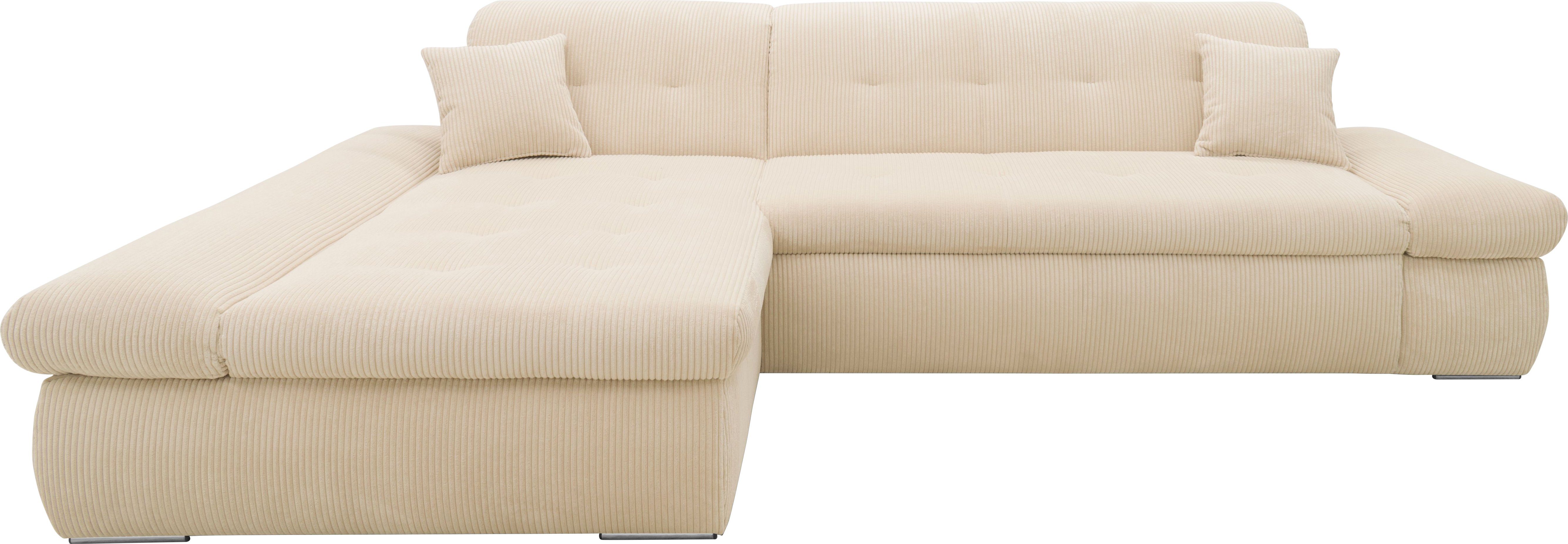 DOMO collection Ecksofa Moric, L-Form, XXL-Sofa günstig online kaufen