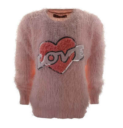 Girls Fashion Strickpullover Mädchen Kuschel Pullover, MS6303