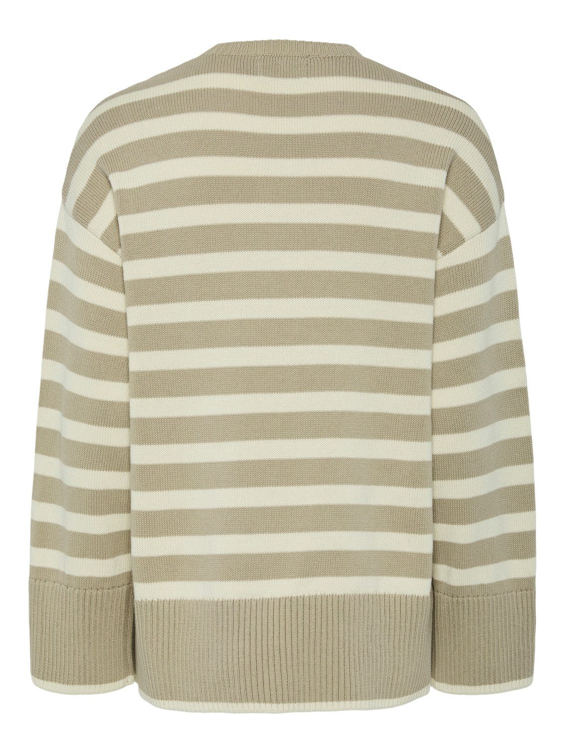 pieces Rundhalspullover PCAVA LS O-NECK SLIT KNIT NOOS günstig online kaufen