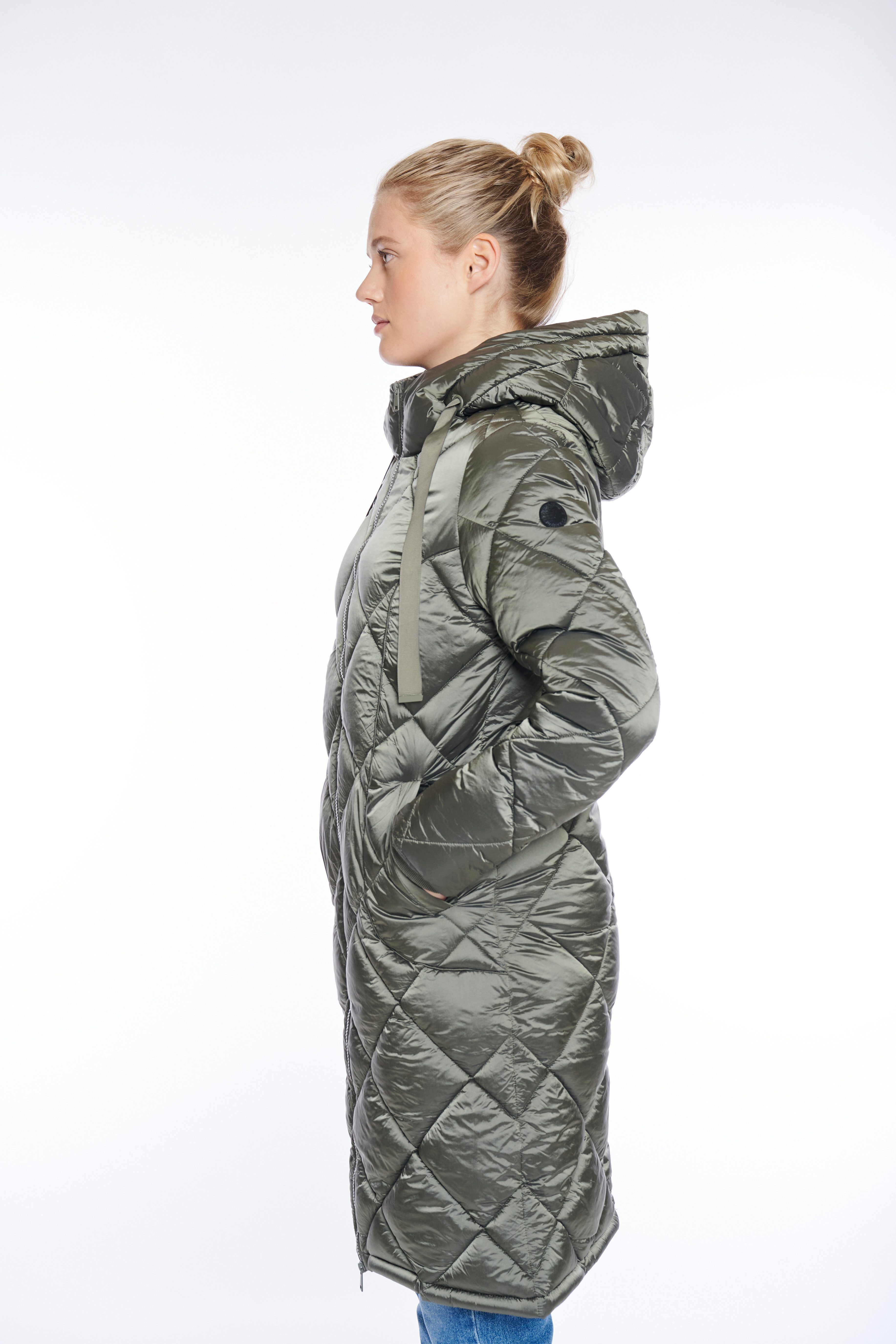 ZABAIONE Steppmantel Jacket Ci44ara mit schönem Schimmer