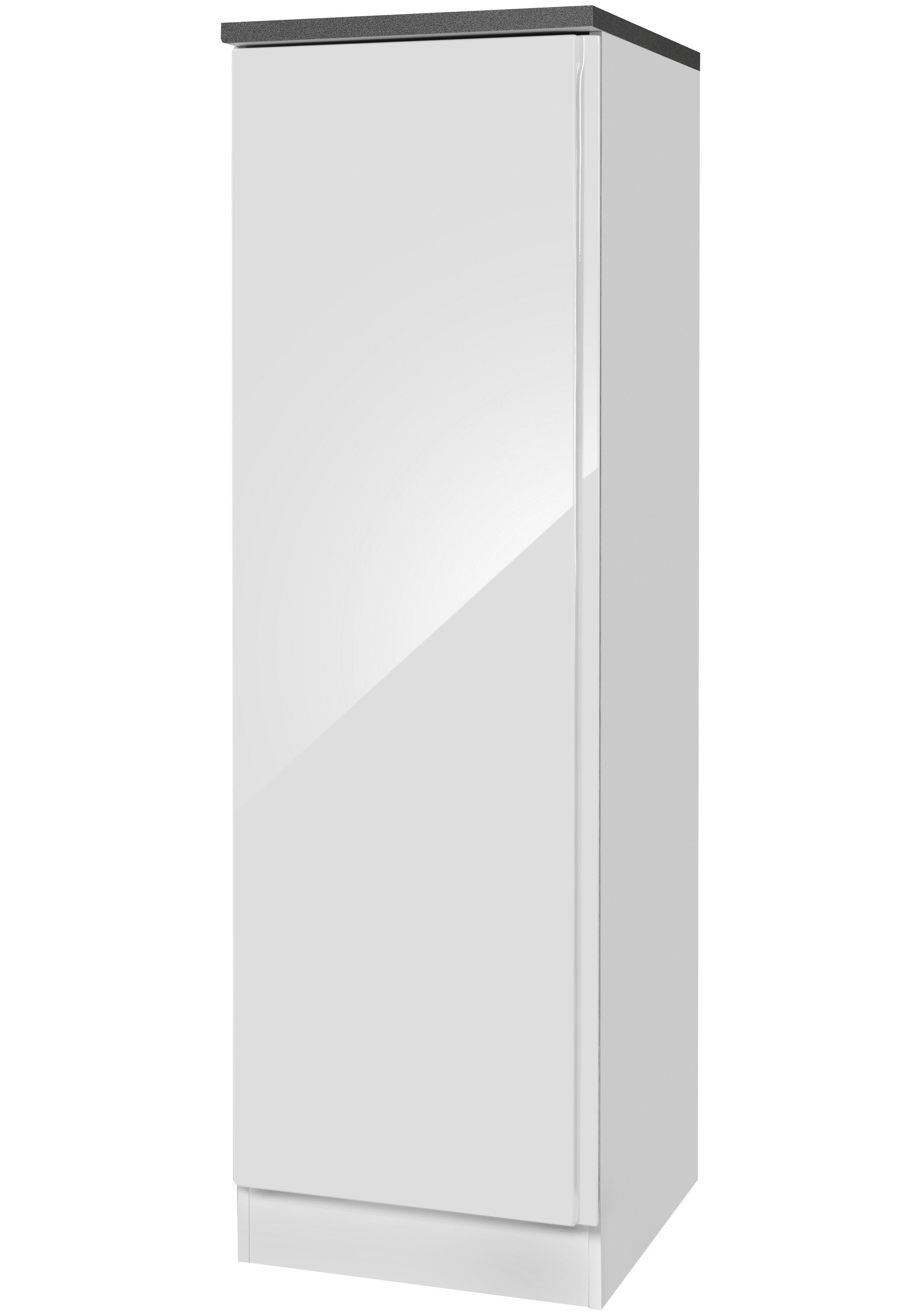 KOCHSTATION Vorratsschrank KS-Virginia,neu in verbesserter Ausführung (Arbeitsplatte 38 mm stark, Stauraum, Softclose) Maße (B/H/T): ca. 50/166/60 cm, Türanschlag frei wählbar