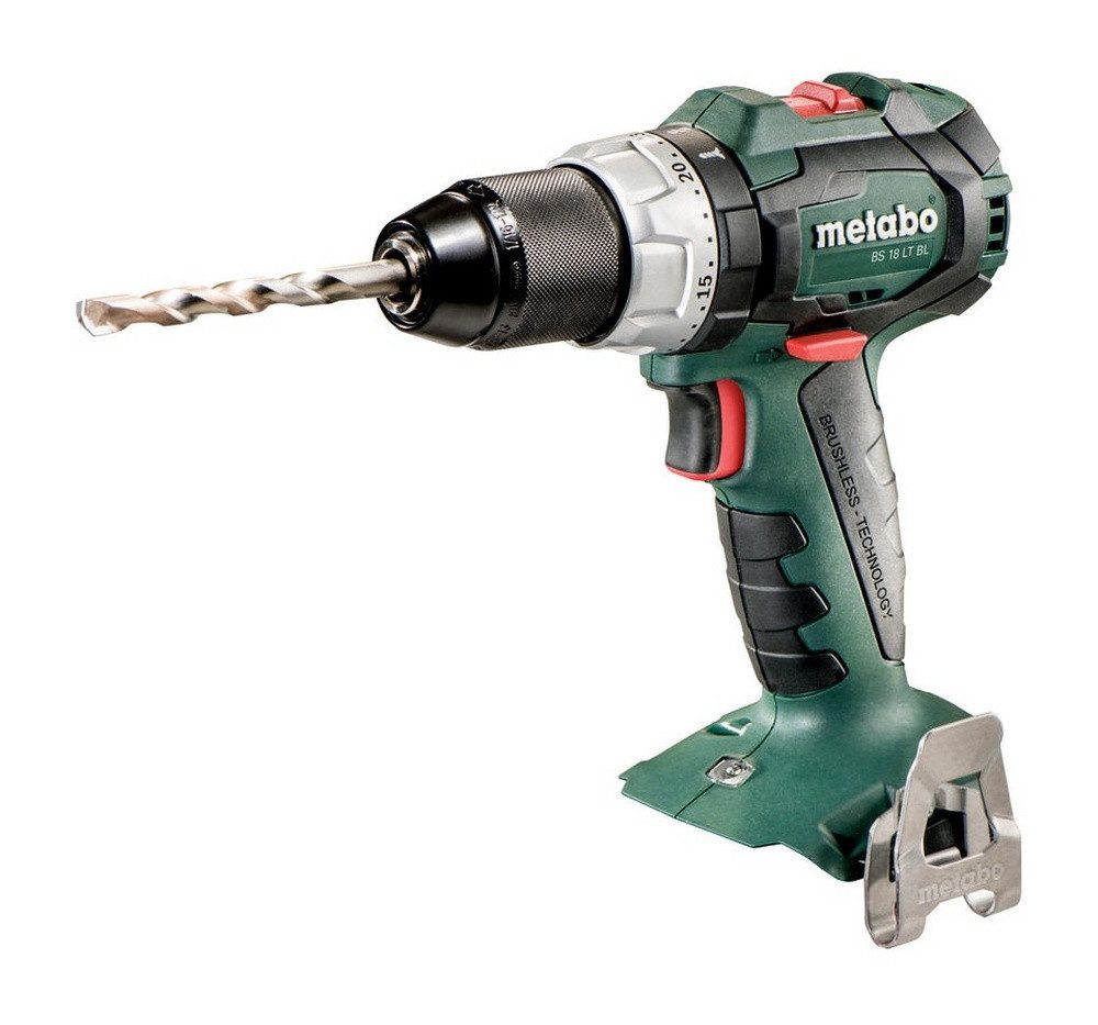metabo Akku-Bohrschrauber BS 18 LT BL, 18 V, Bohrmaschine Ohne Akku in MetaBox 145