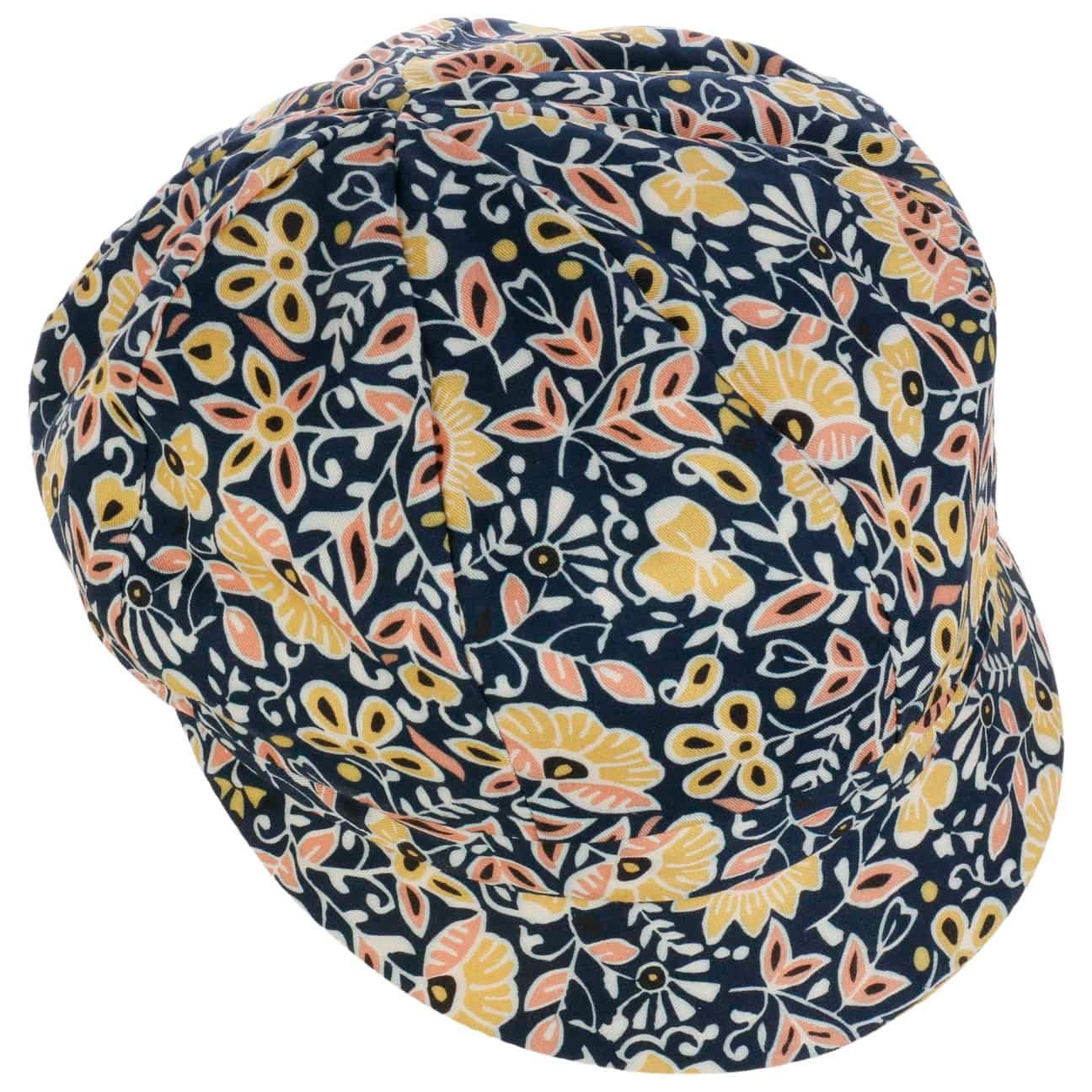 Lipodo Ballonmütze (1-St) Damencap mit blau-gelb Italy Schirm, Made in