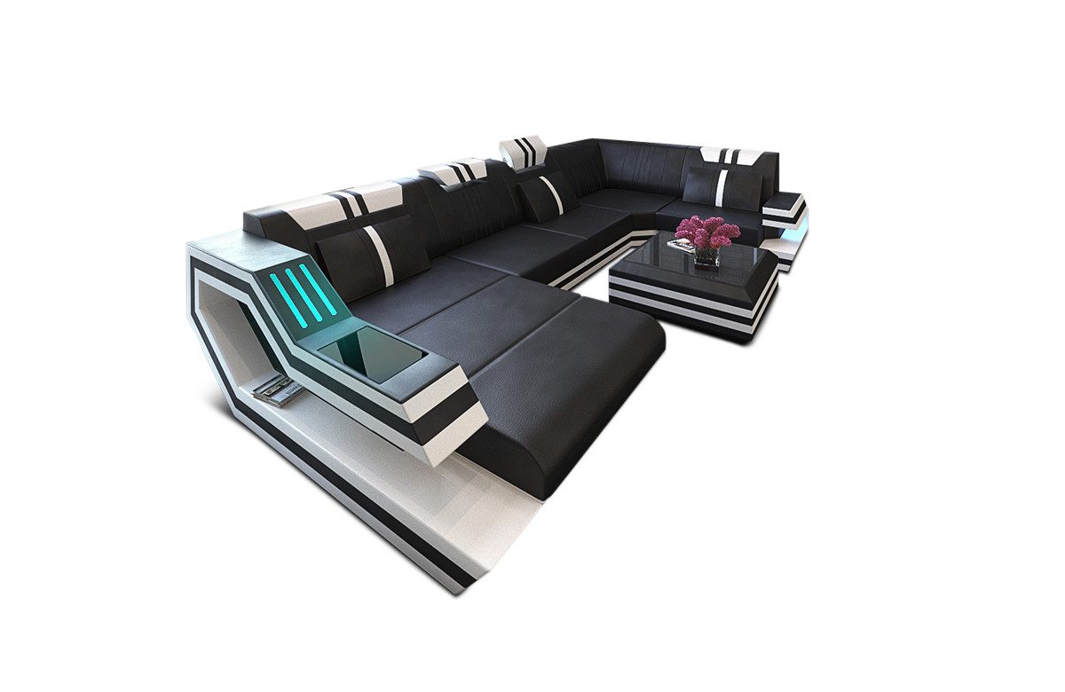 Sofa Dreams Wohnlandschaft Leder Sofa Ledercouch günstig online kaufen