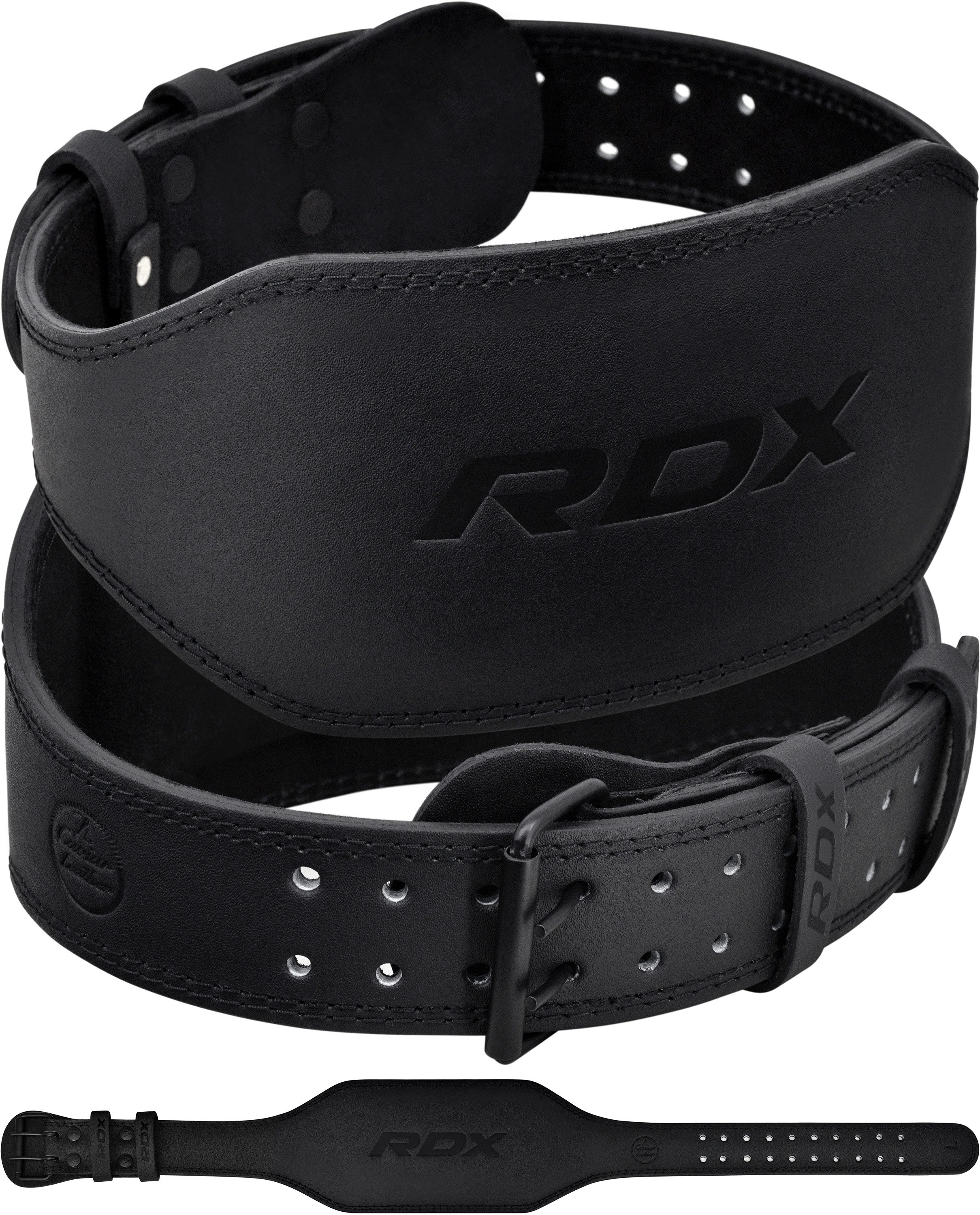 RDX Ledergürtel RDX Gewichthebergürtel Training Powerlifiting Gürtel Männer Frauen Best for weightlifting