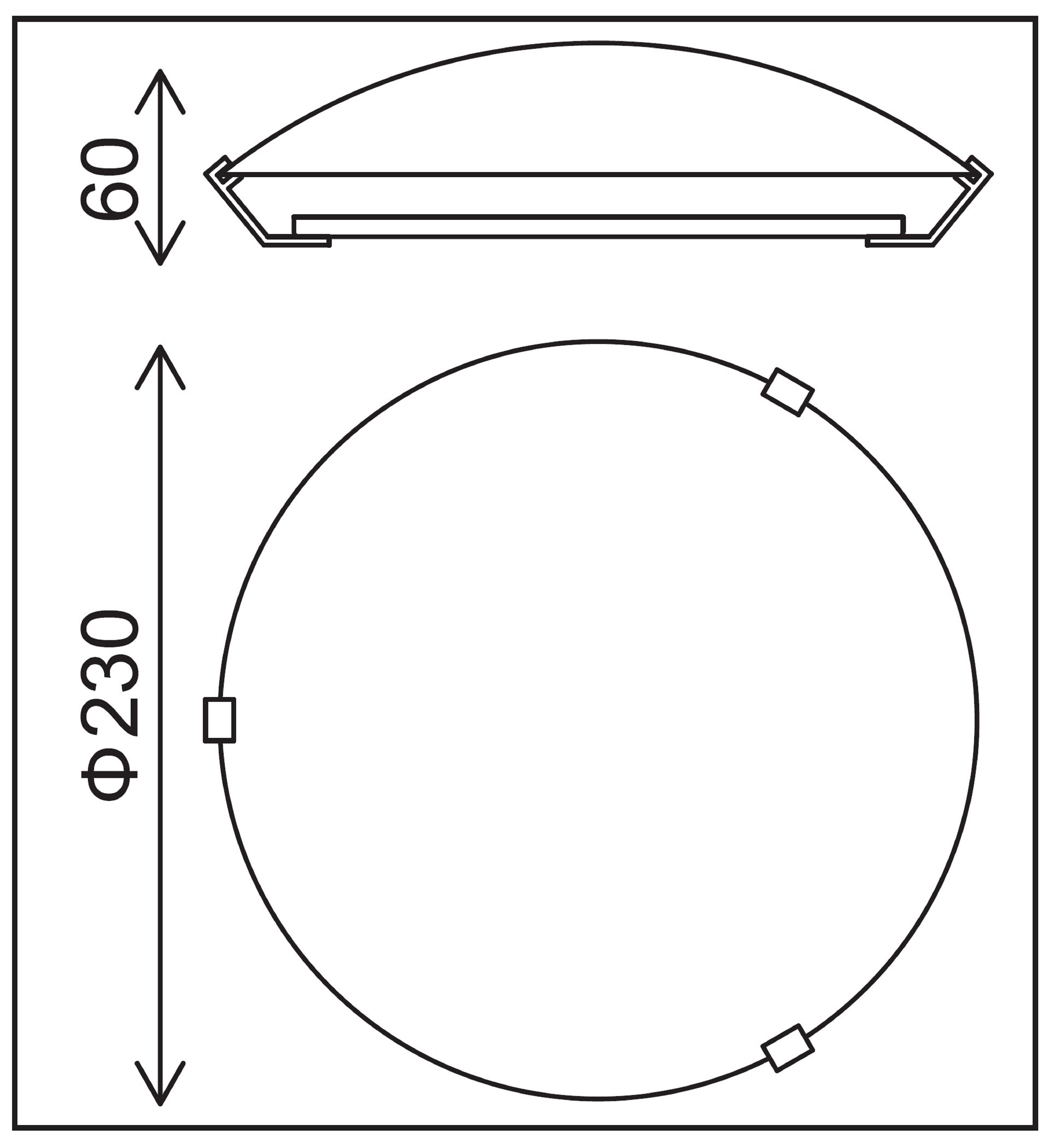 TRANGO LED Deckenleuchte, 1005L Glas Deckenleuchte inkl. 1x 8 Watt E27 LED günstig online kaufen
