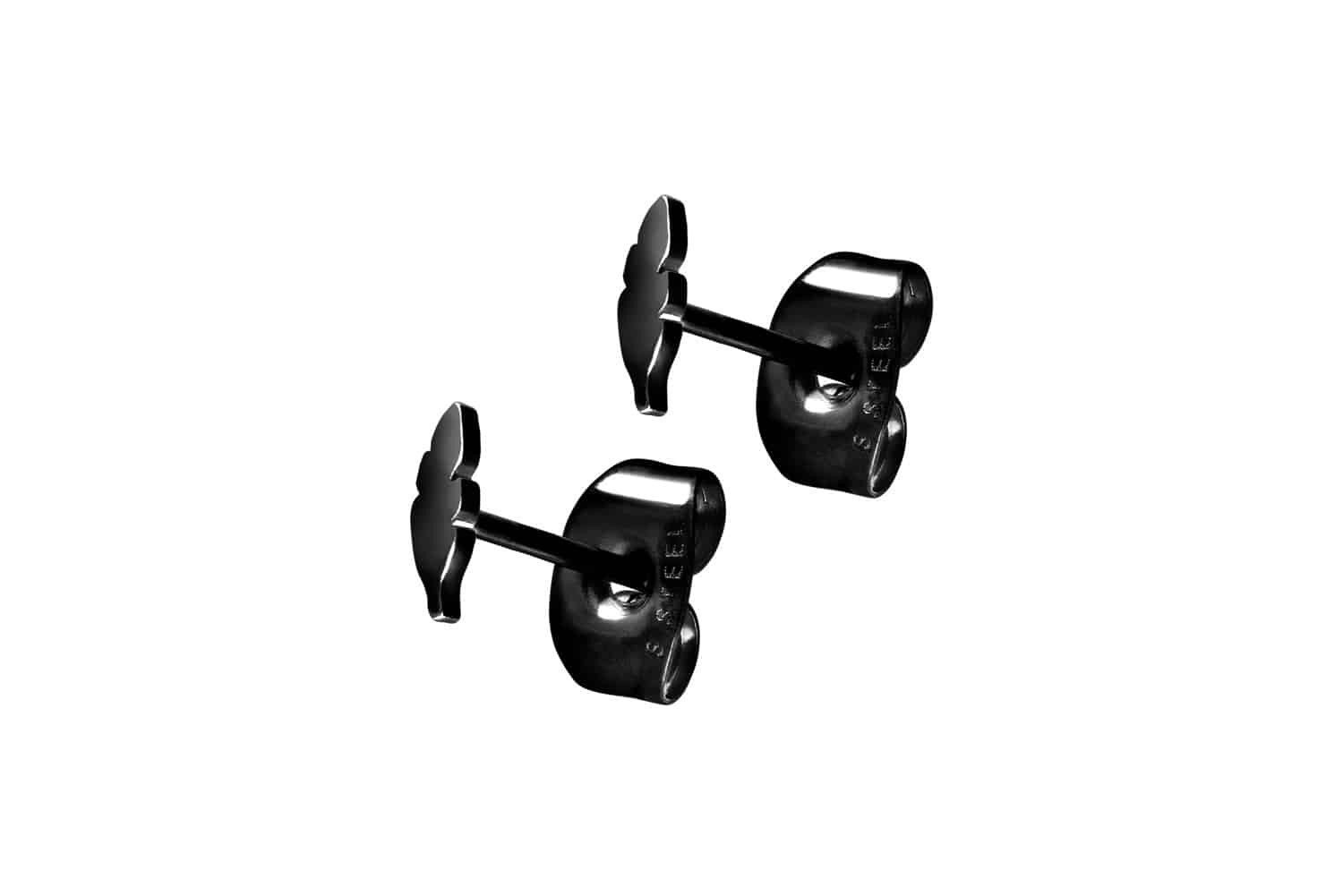 Paar Ohrstecker Chirurgenstahl Ohrstecker BLATT