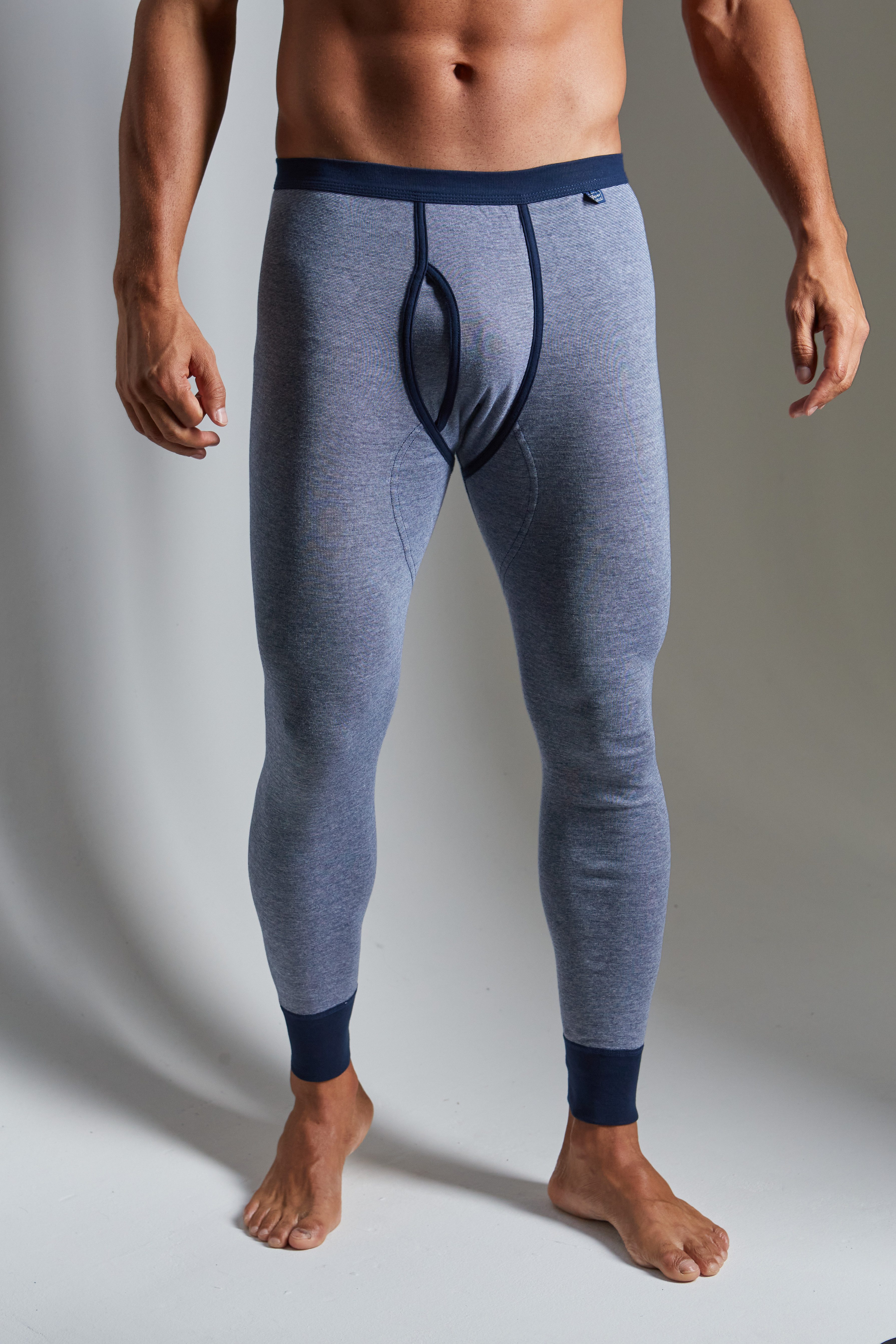 Clipper Exclusive Lange Unterhose (Packung, 2-St) modische Optik: Jeans mel günstig online kaufen