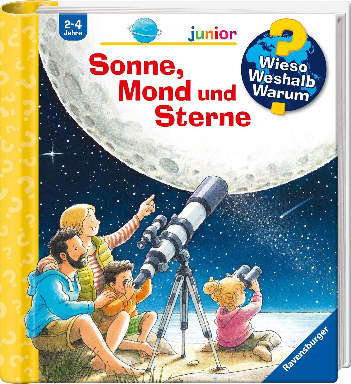 Ravensburger Kinderbuch Wieso? Weshalb? Warum? junior, Band 72 Sonne, Mond und Sterne, Made in Europe