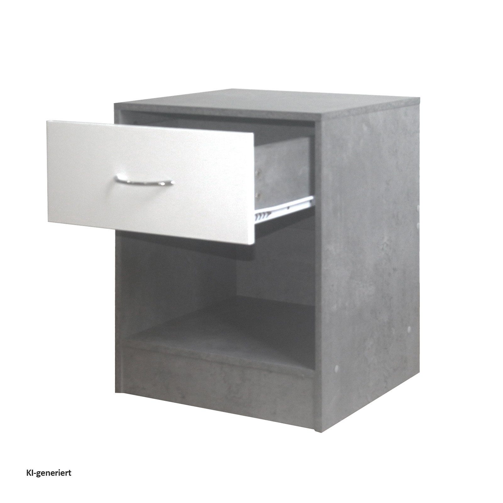 HTI-Living Nachtkommode Nachtschrank 2er-Set Thekla 4050 (Set, 2 St., 2 Nachtkommoden), Nachttisch Nachtkommode