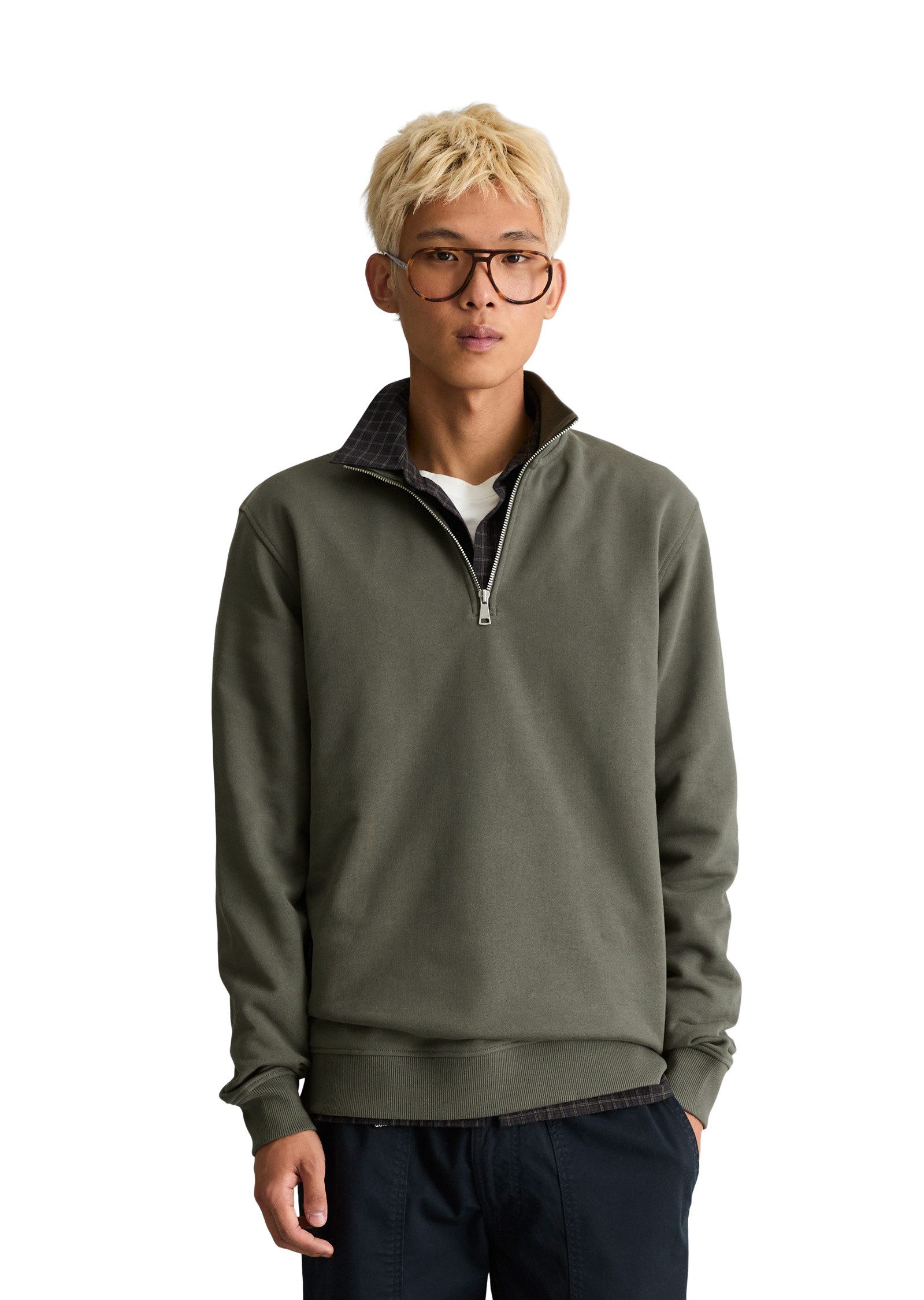 Marc O'Polo DENIM Sweatshirt aus reiner Bio-Baumwolle