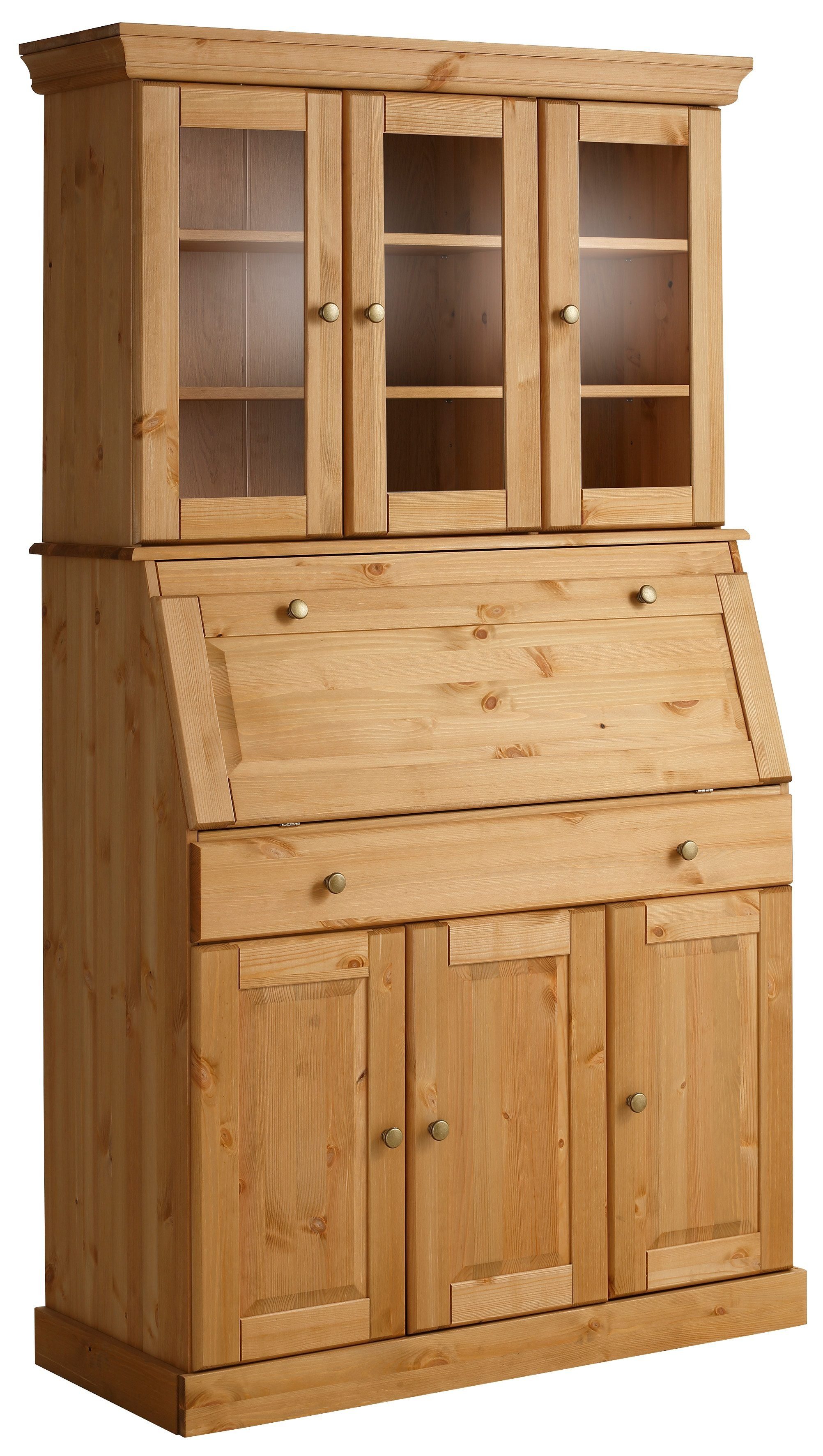 Home affaire Sekretär Rosi im Landhausstil, Schreibtisch aus Massivholz, mi günstig online kaufen