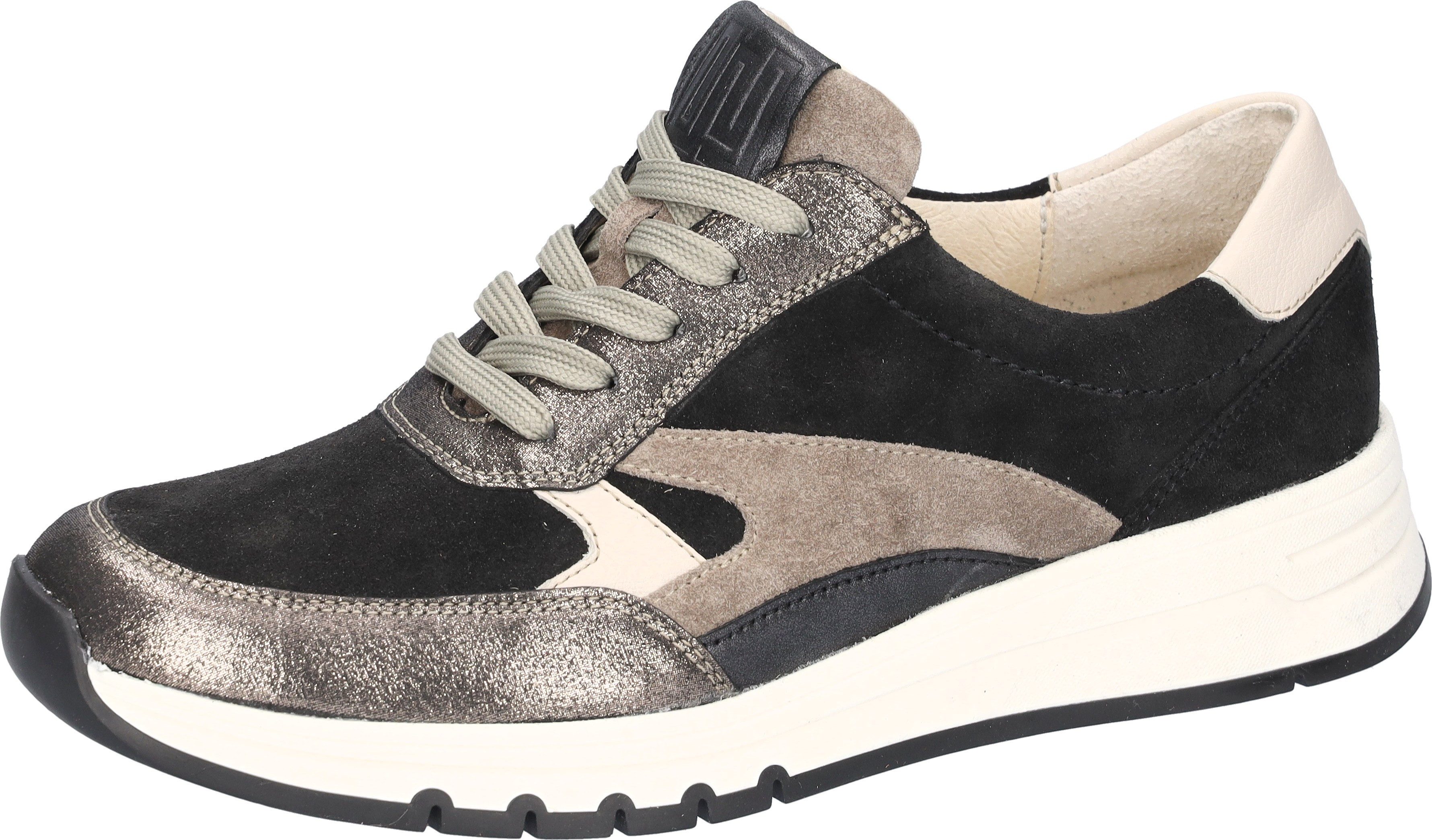 Waldläufer H-APRIL Keilsneaker Bequemschuh, Halbschuh, Schnürschuh, günstig online kaufen