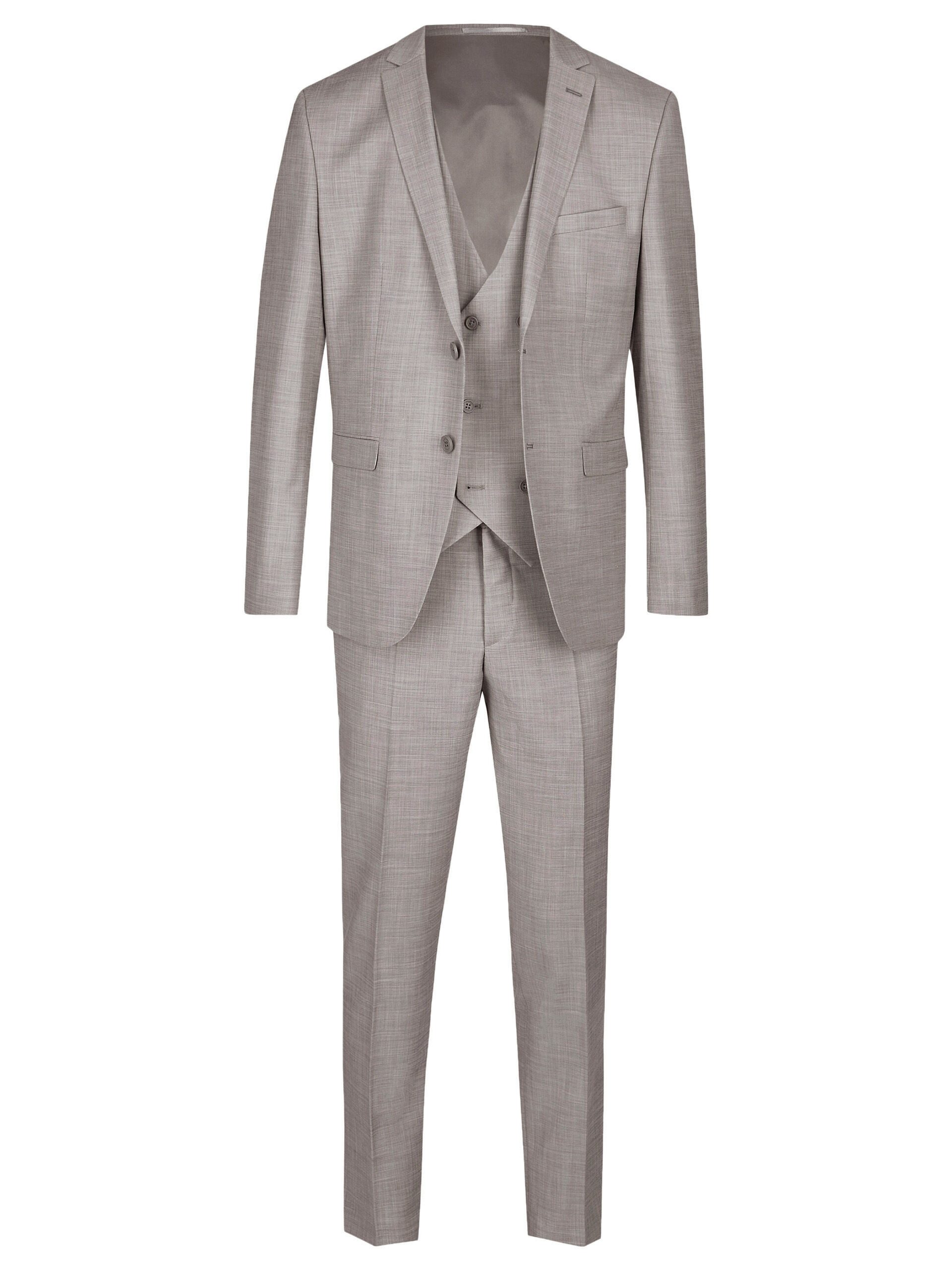 SteffenKlein Anzug Slim-Fit (3-tlg) günstig online kaufen