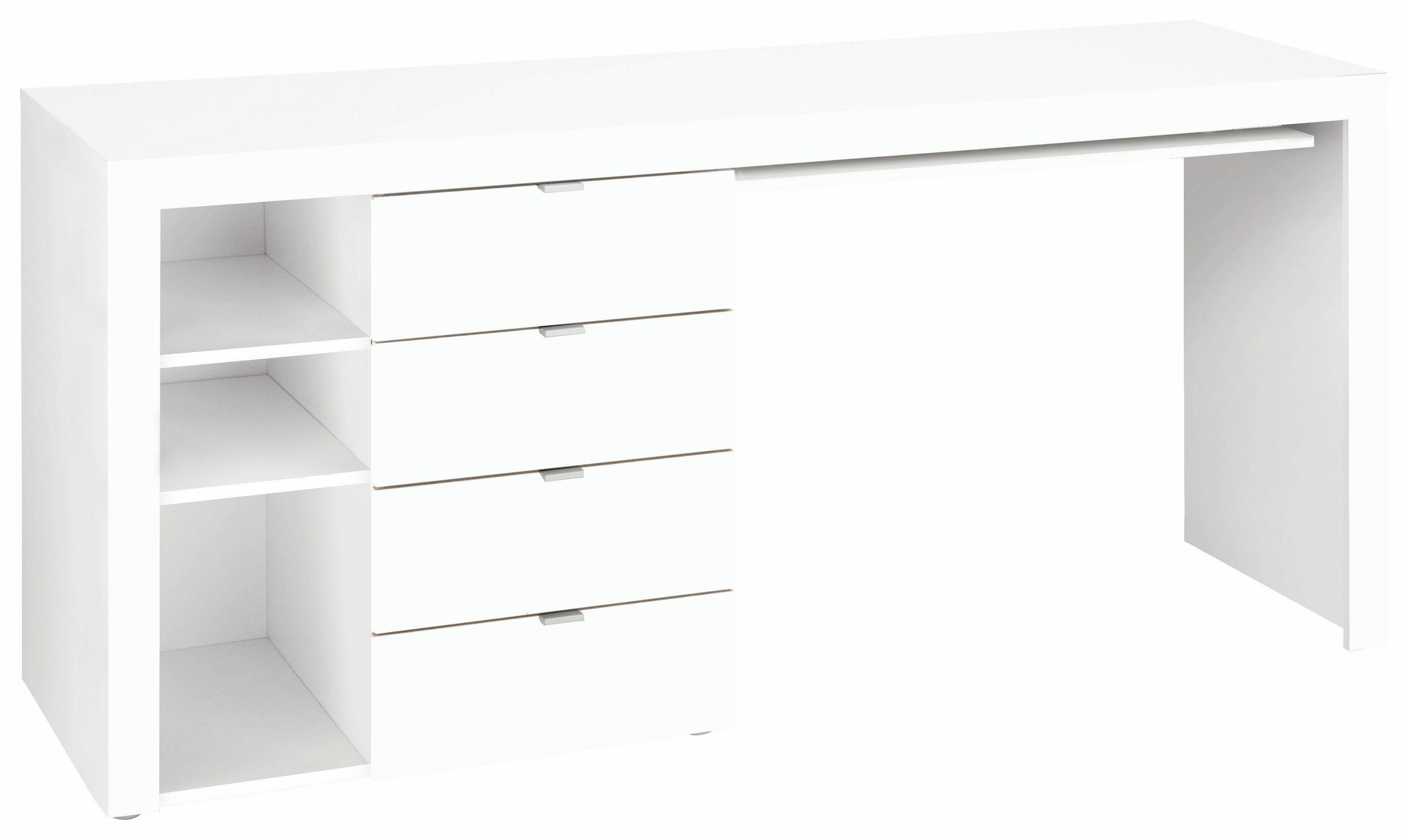 borchardt Möbel Schreibtisch Dolly, mit 3 Fächern und 4 Schubkästen günstig online kaufen