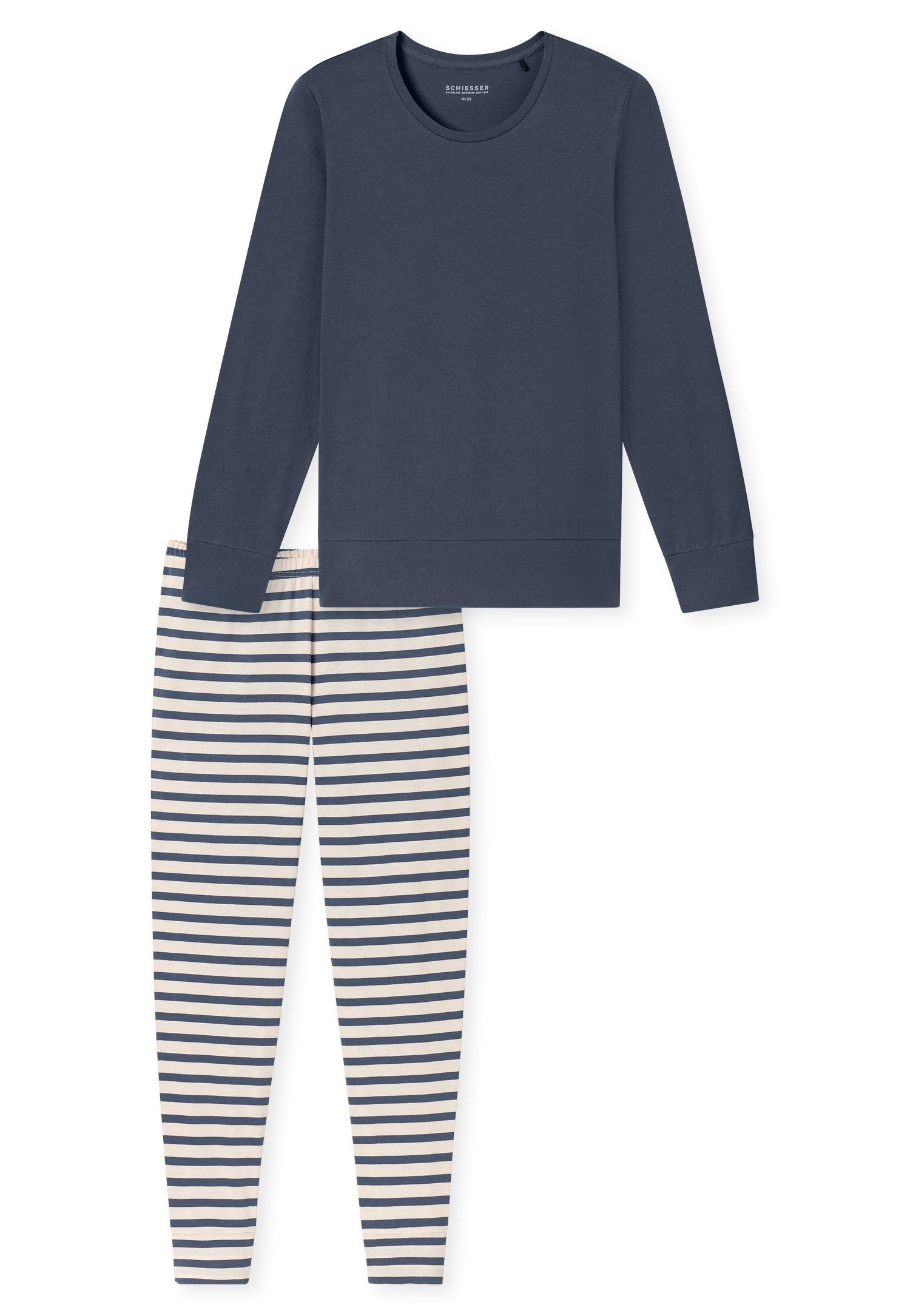 Schiesser Schlafanzug Casual Essentials (2 tlg) günstig online kaufen