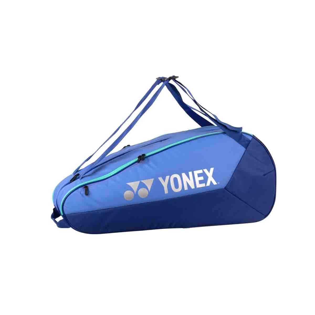 Yonex Sporttasche Racketbag Team Racquet (Schlägertasche, 2 Hauptfächer) 2025 blau 6er