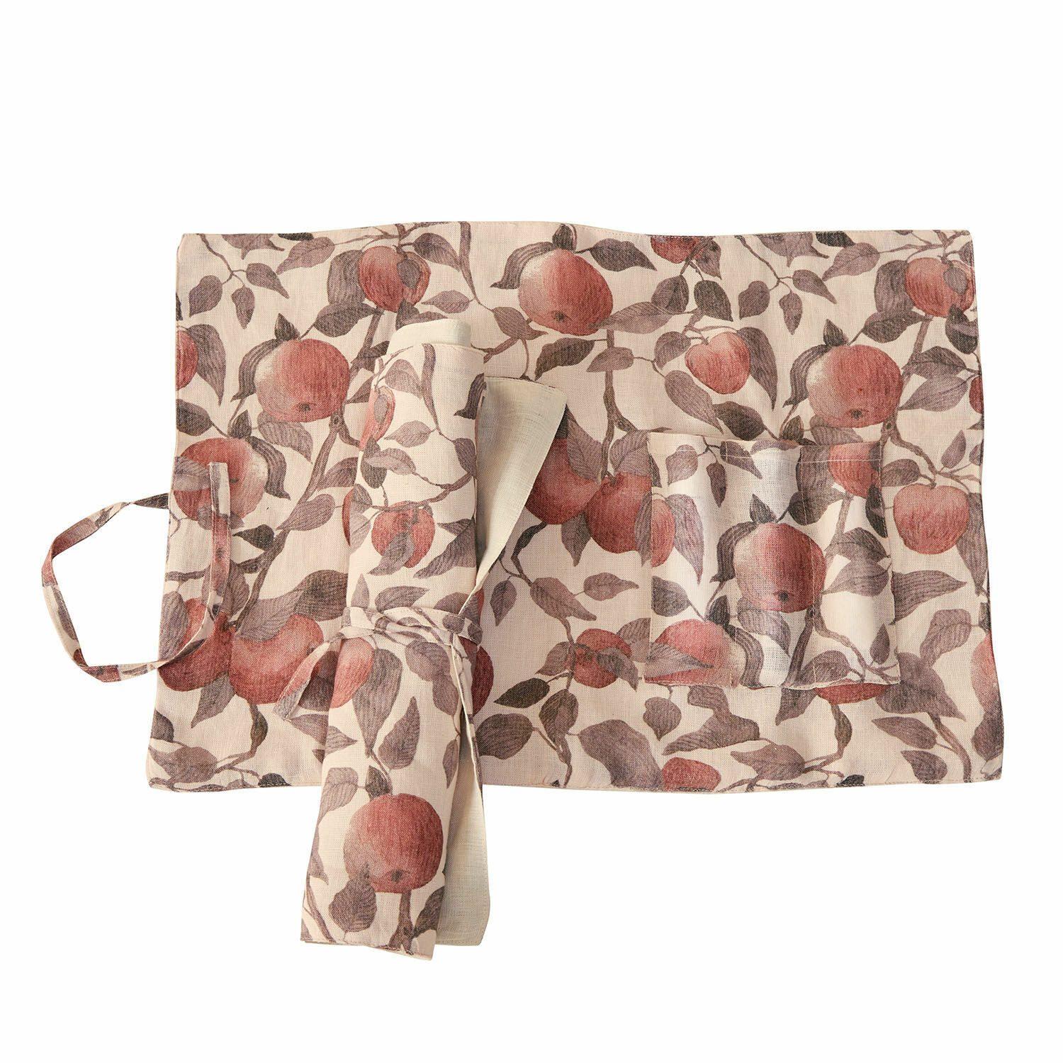 Platzset Platzset 2er Set Zaveline rostrot/creme