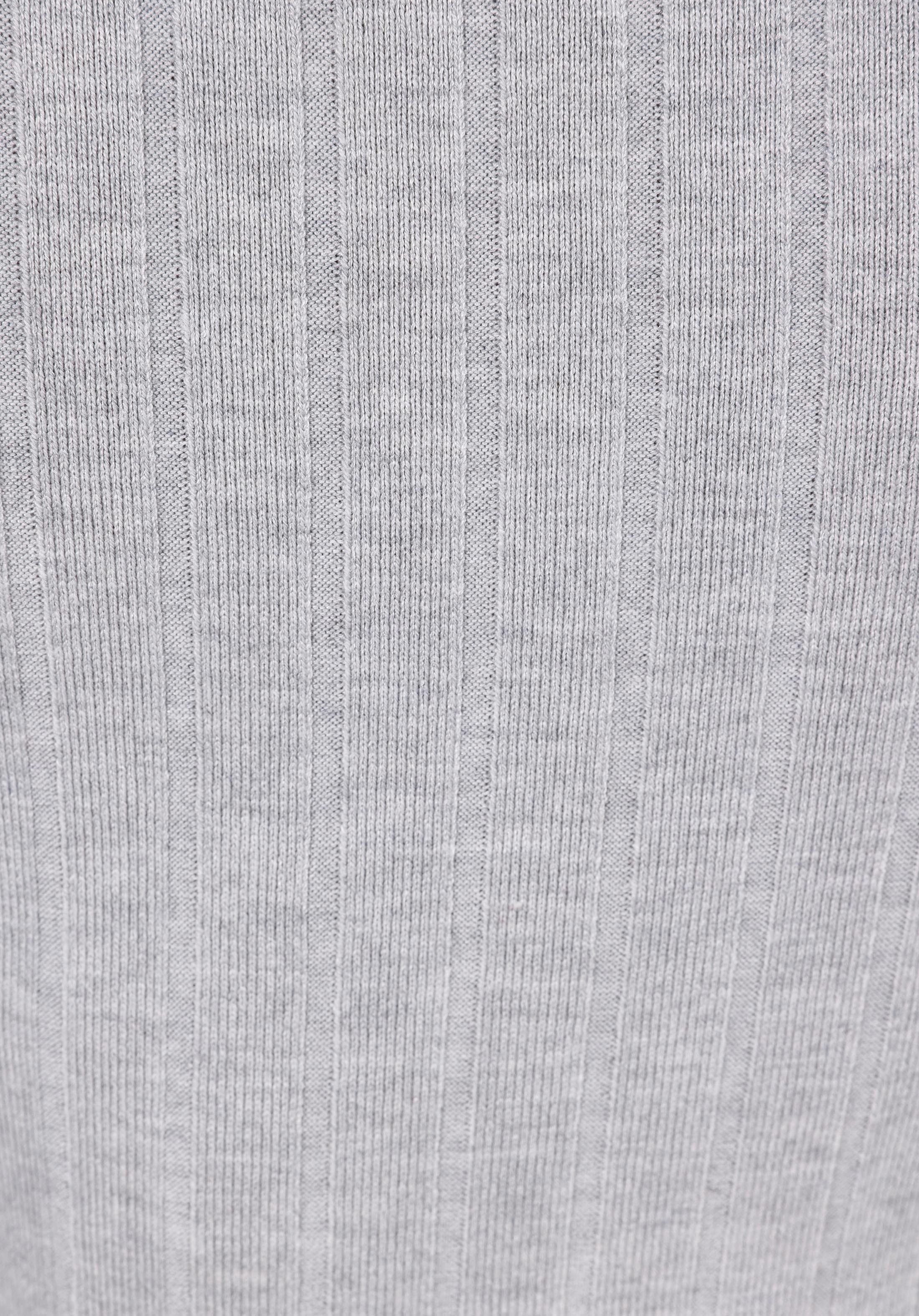 Colins T-Shirt Colins Slim Fit Damen-Langarm-T-Shirt in Grau-Melange – Die Adresse fü