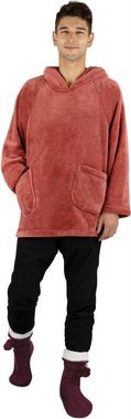 normani Fleecepullover Oversize Pullover Molina Kuschel Hoodie