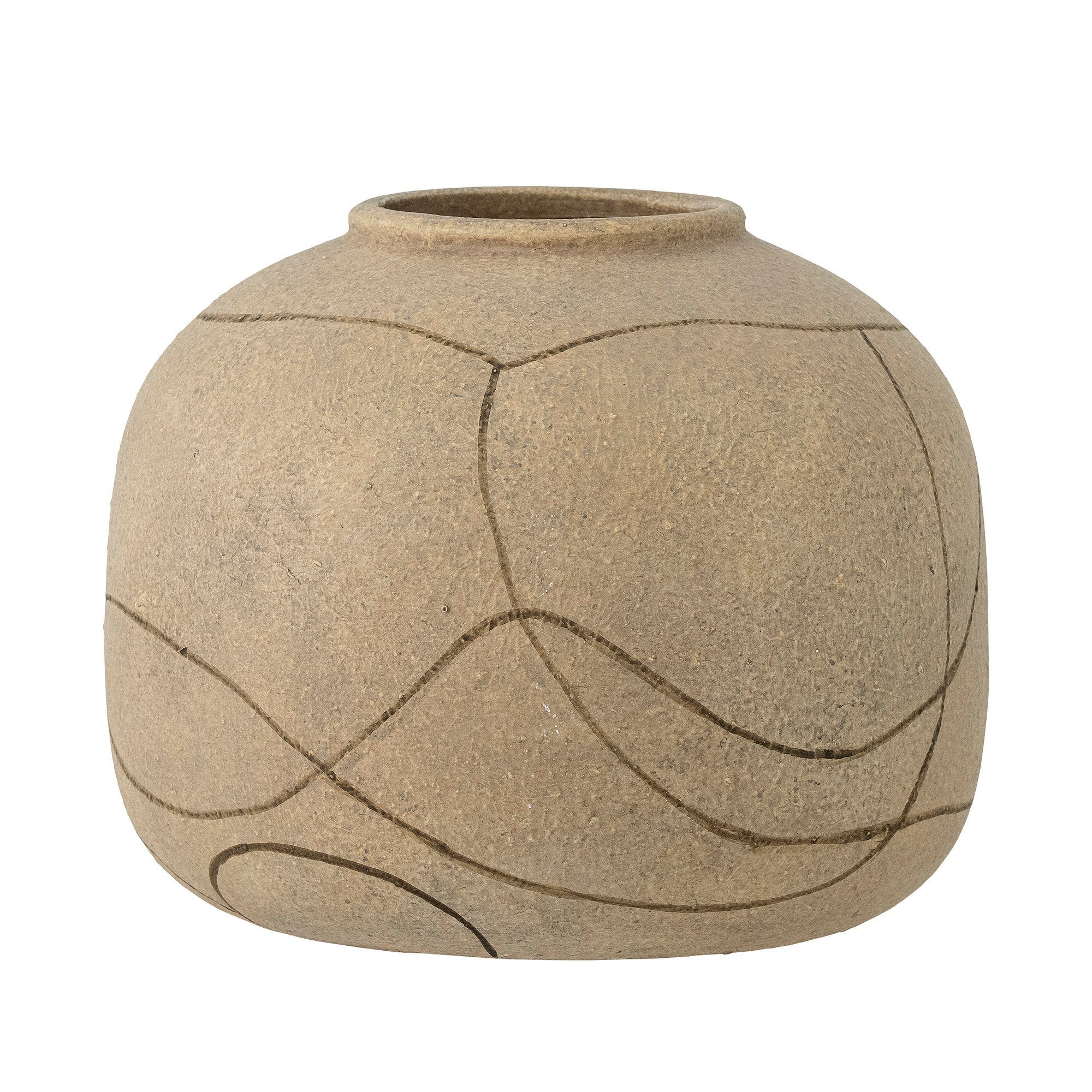 Dekovase Bloomingville Niza Deko-Vase, Natur
