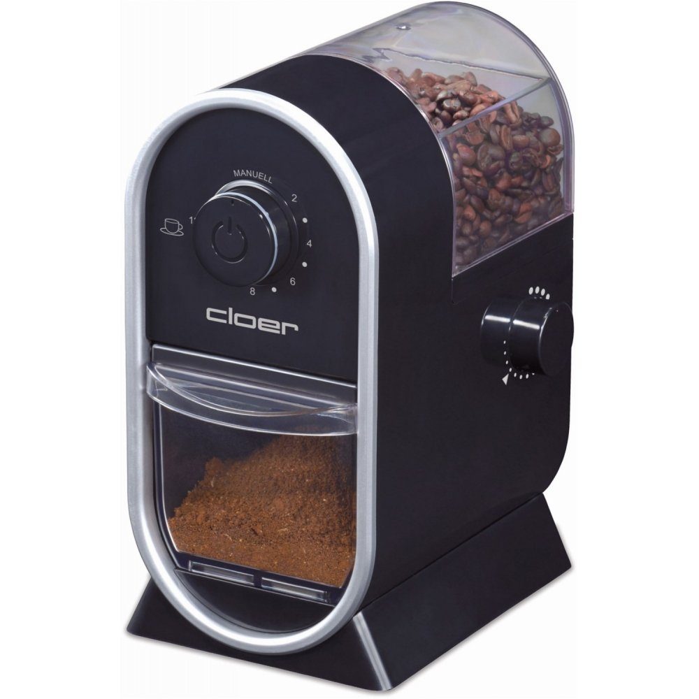 Cloer Kaffeemühle 7560 - Kaffeemühle - schwarz, 100 W | Kaffeemühlen