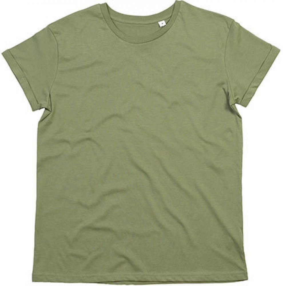 Rundhalsshirt Men´s Roll Sleeve Herren T-Shirt