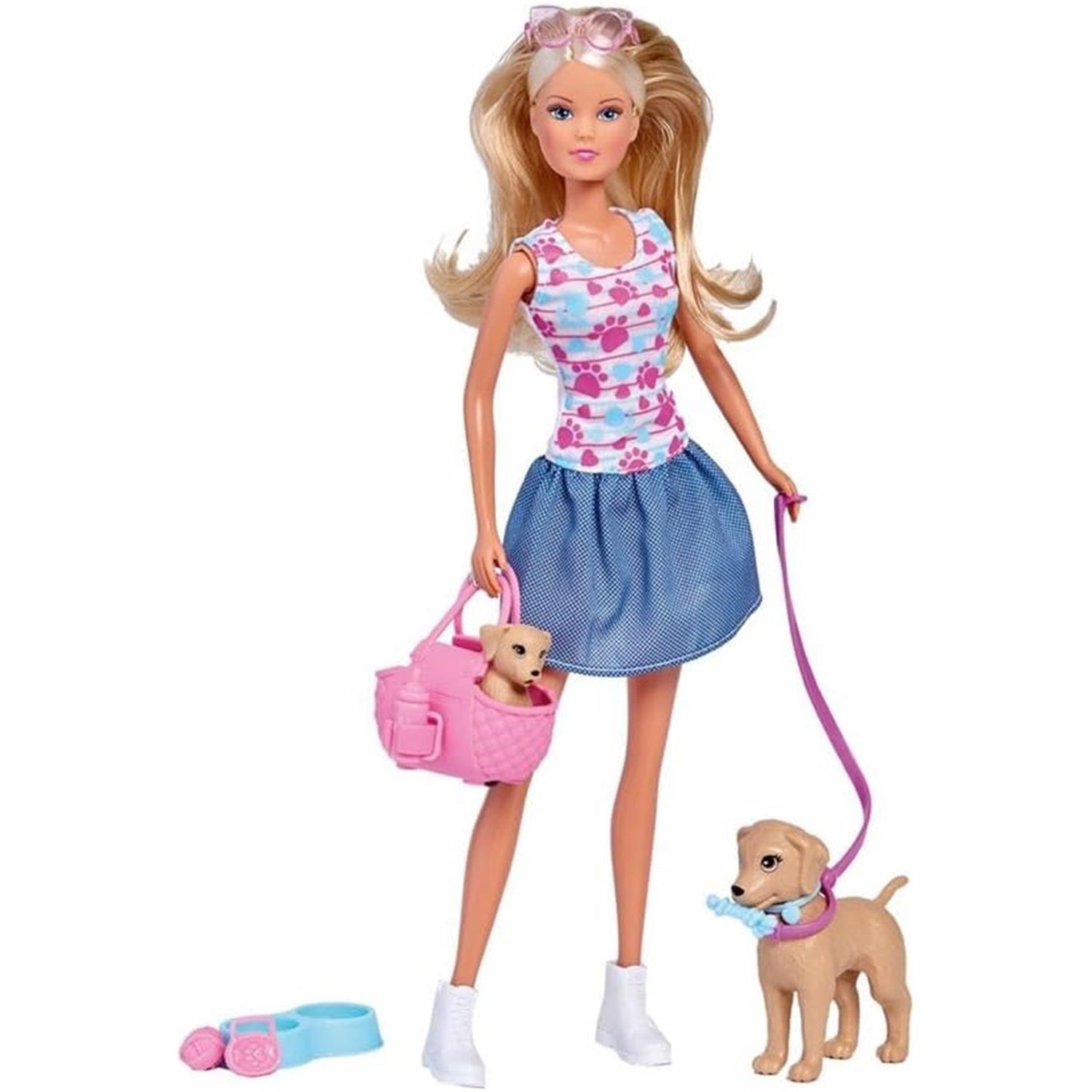 Simba Dickie Spielfigur 105733310 Steffi LOVE - Puppy Walk Puppe günstig online kaufen