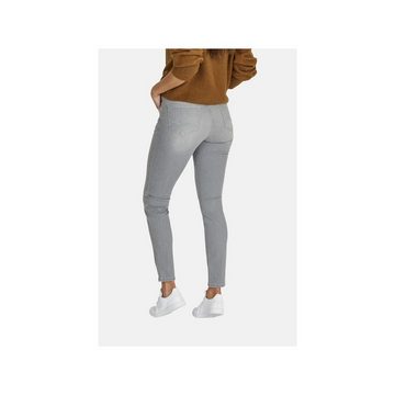 ANGELS 5-Pocket-Jeans grau regular (1-tlg)