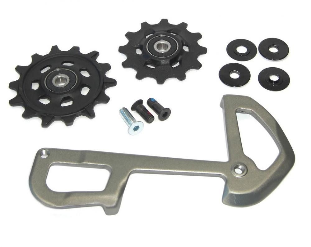 Schaltung SRAM Innenkäfig/Schaltrollen X01 Eagle grau - präziser Ersatz für zuve