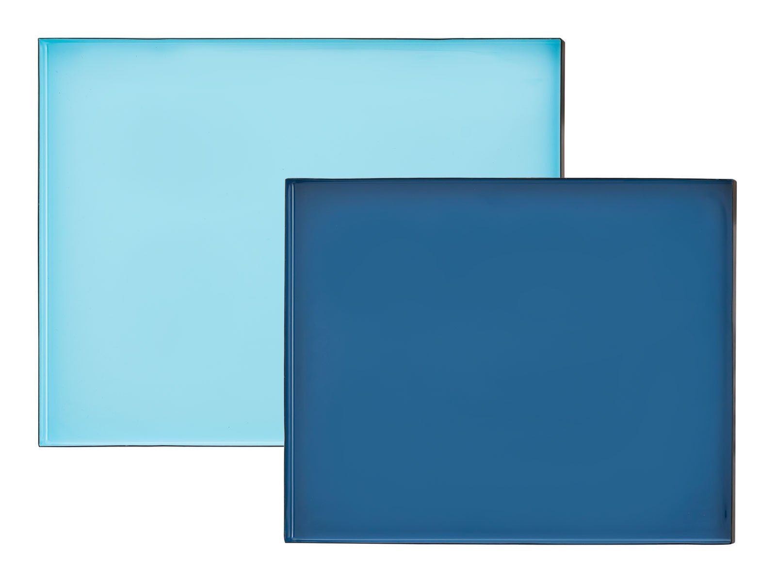 türkis Dekotisch H Satztisch - blau 45 Beistelltisch Sofat Beistelltisch Lampentisch Casamia 2er 45 cm Set