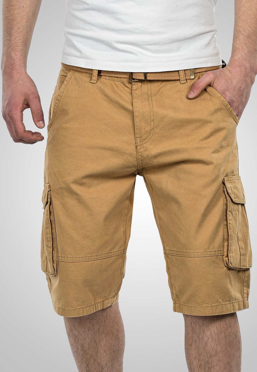 Alessandro Salvarini Cargoshorts "ASNico", inklusive passendem Gürtel günstig online kaufen