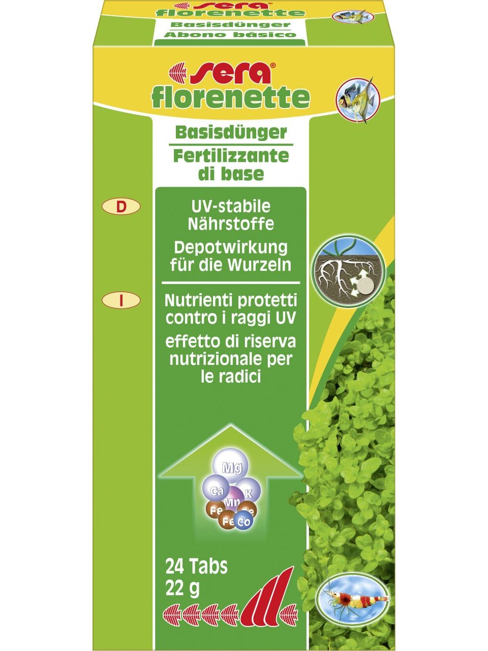 Sera Pflanzendünger Sera Dünger für Aquarienpflanzen florenette 24